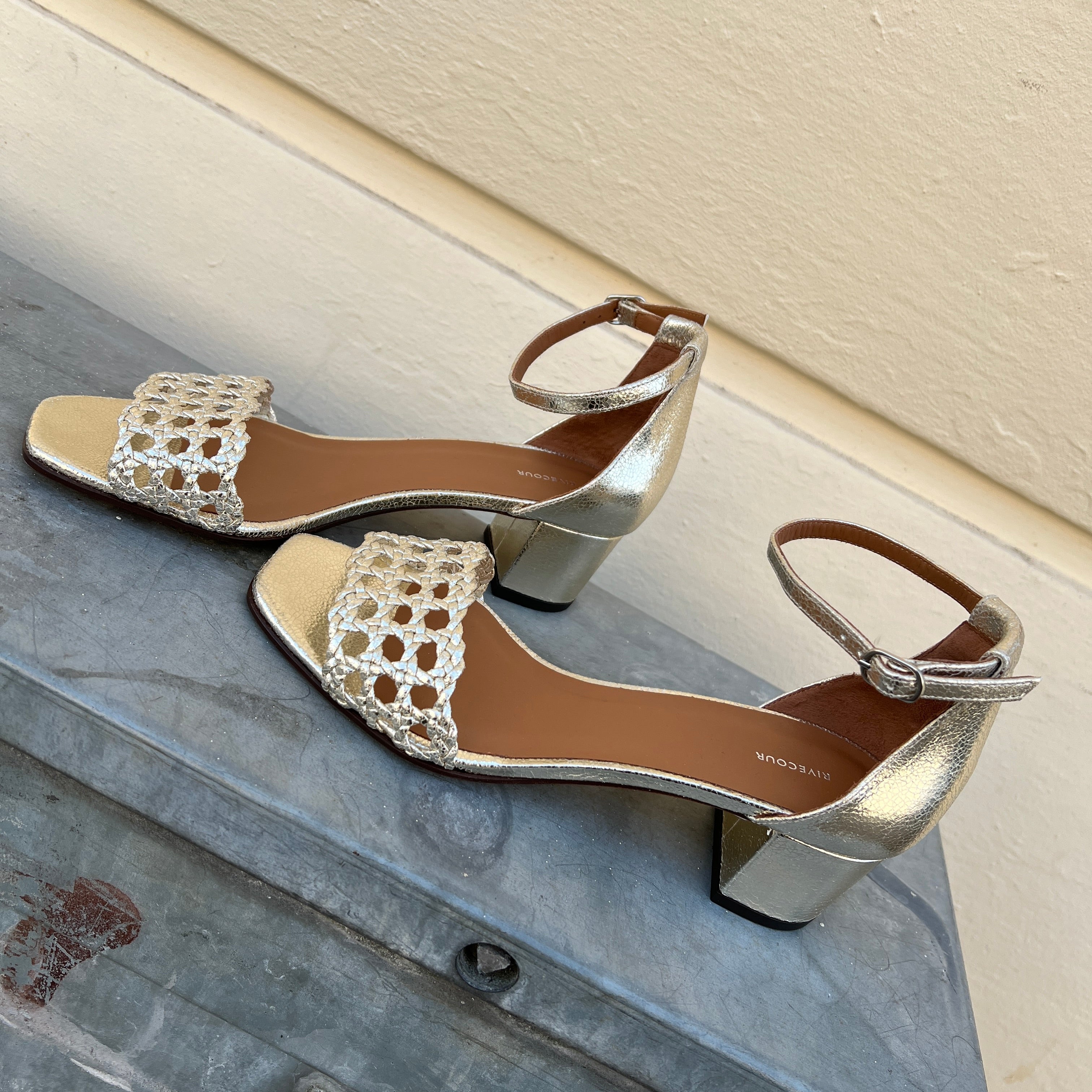 Rivecour 890 Sandaler Hvidguld