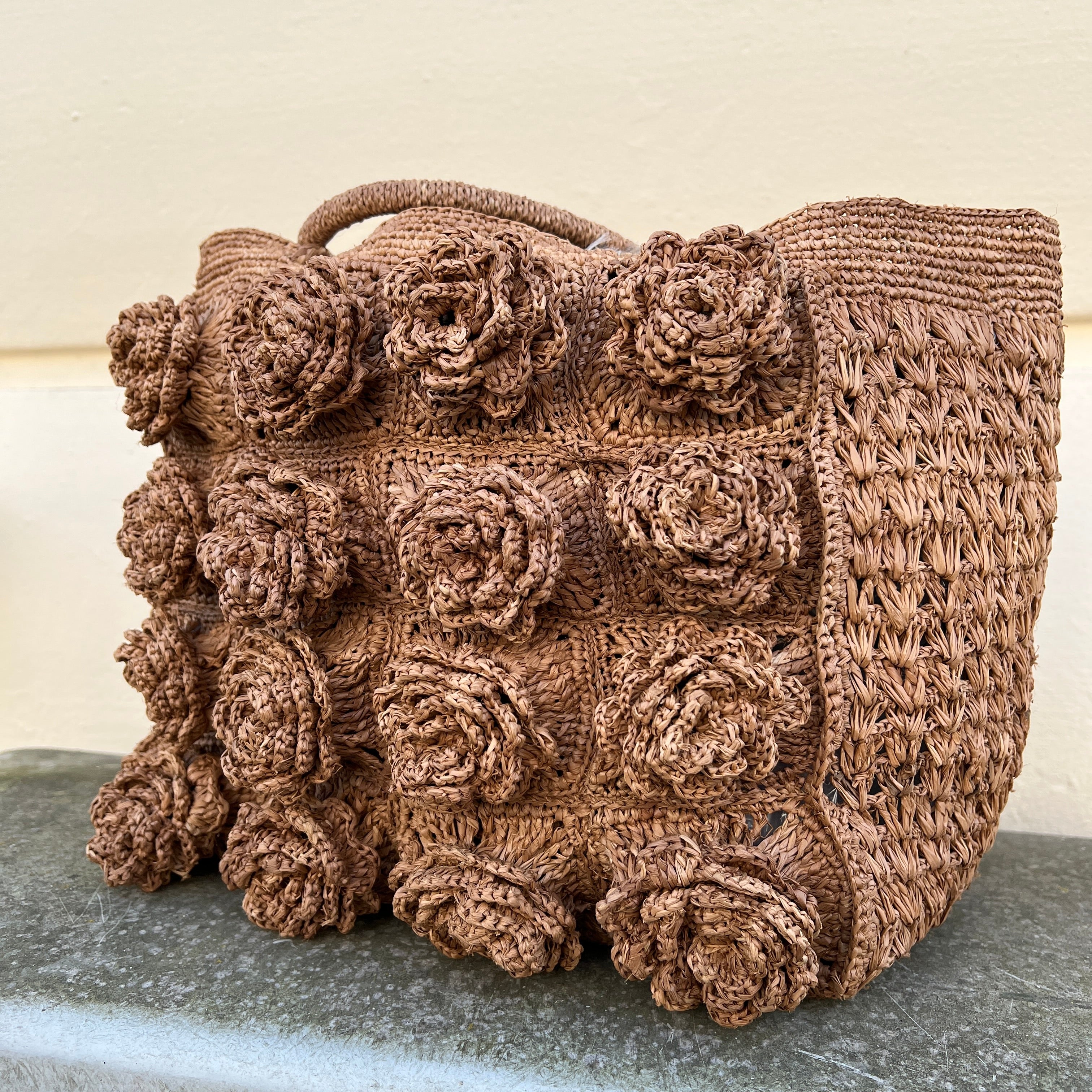 Rabarany Tsara Flore Taske Naturel