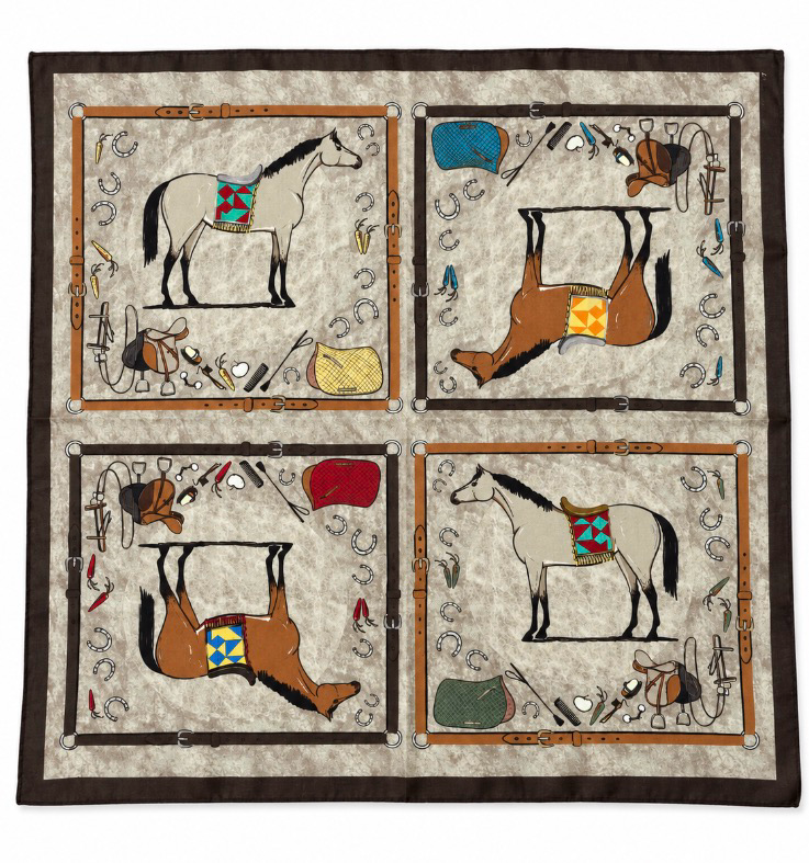 Andrea's 1947 90 Square Georgia Horse Cacao