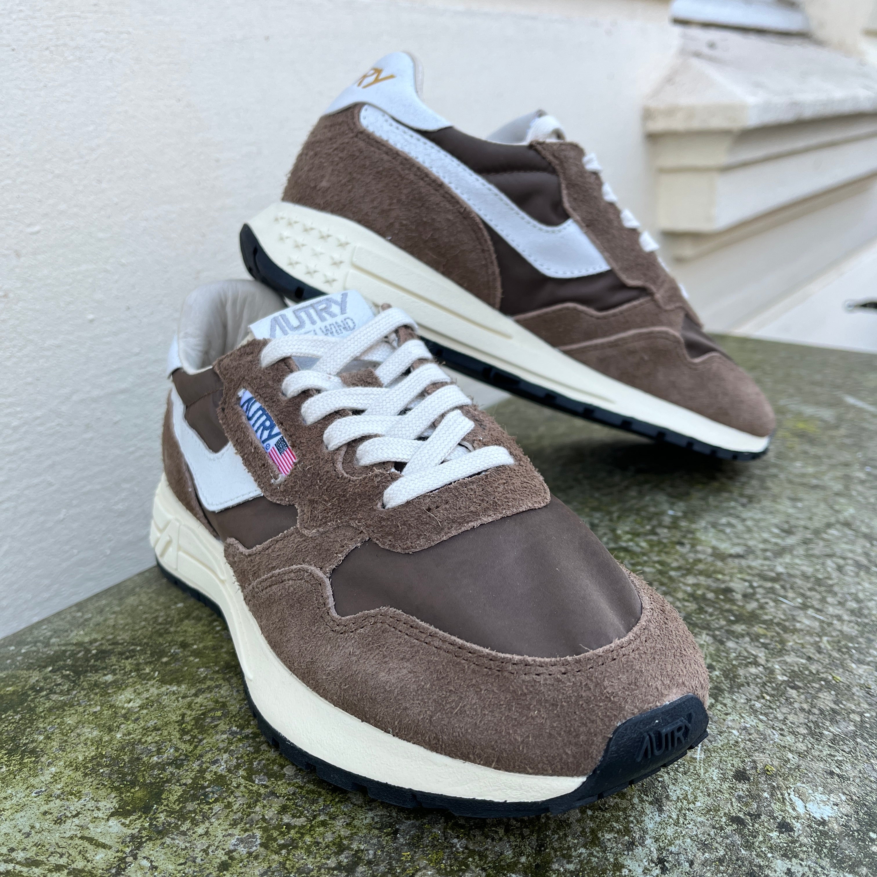 Autry Reelwind Ruskind Sneakers Tundra