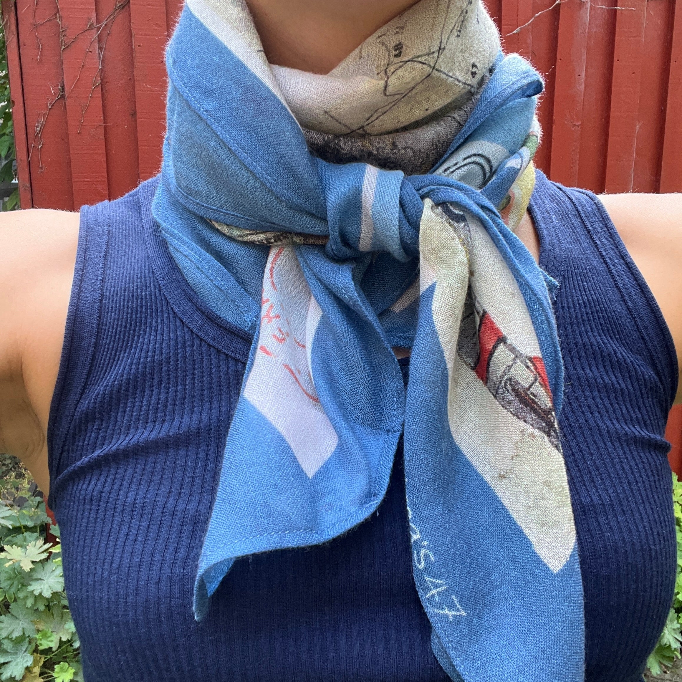 Andrea's 1947 Airways Tørklæde