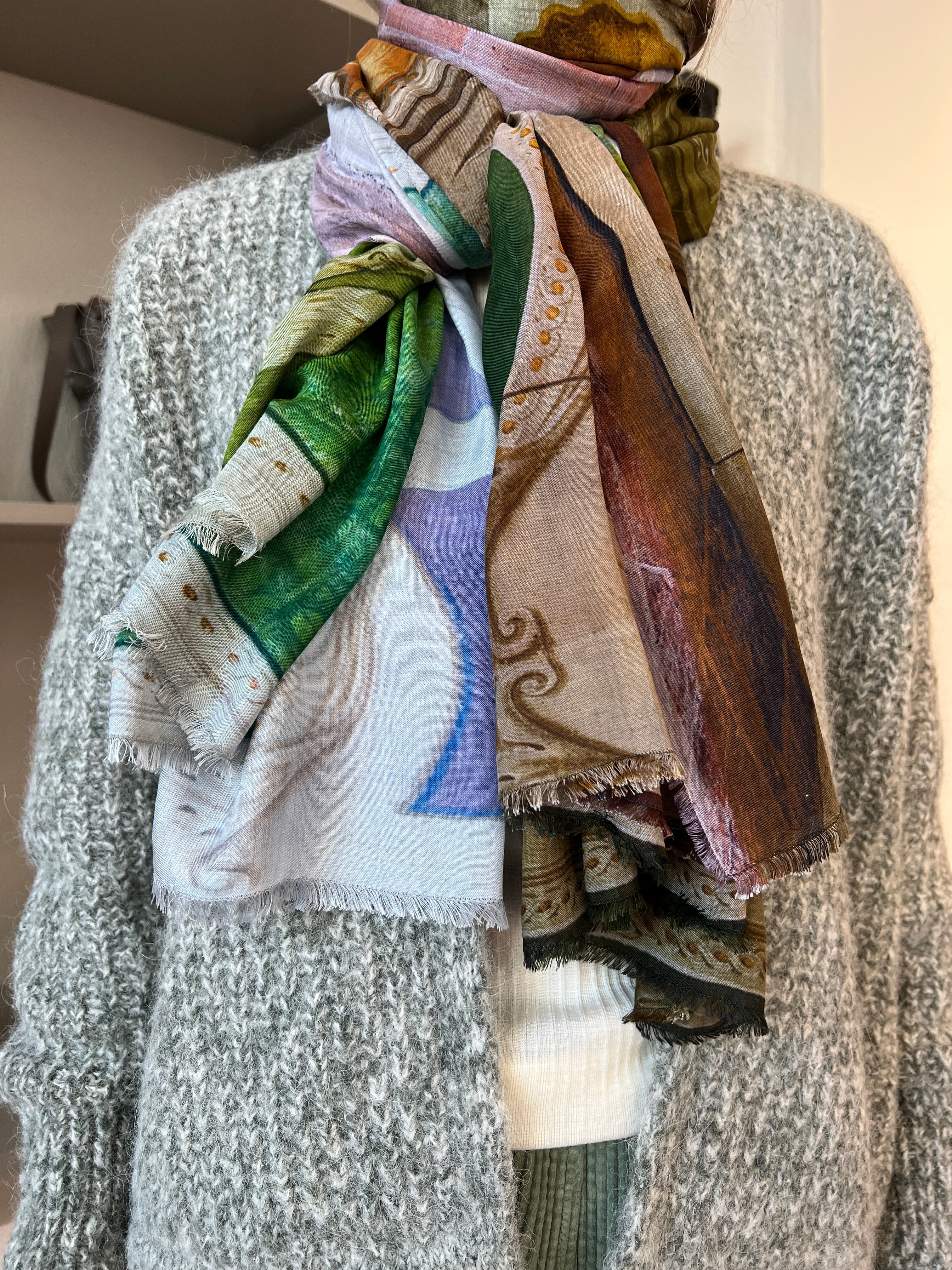 Faliero Sarti Palazzo Ducale Di Sassuolo Tørklæde