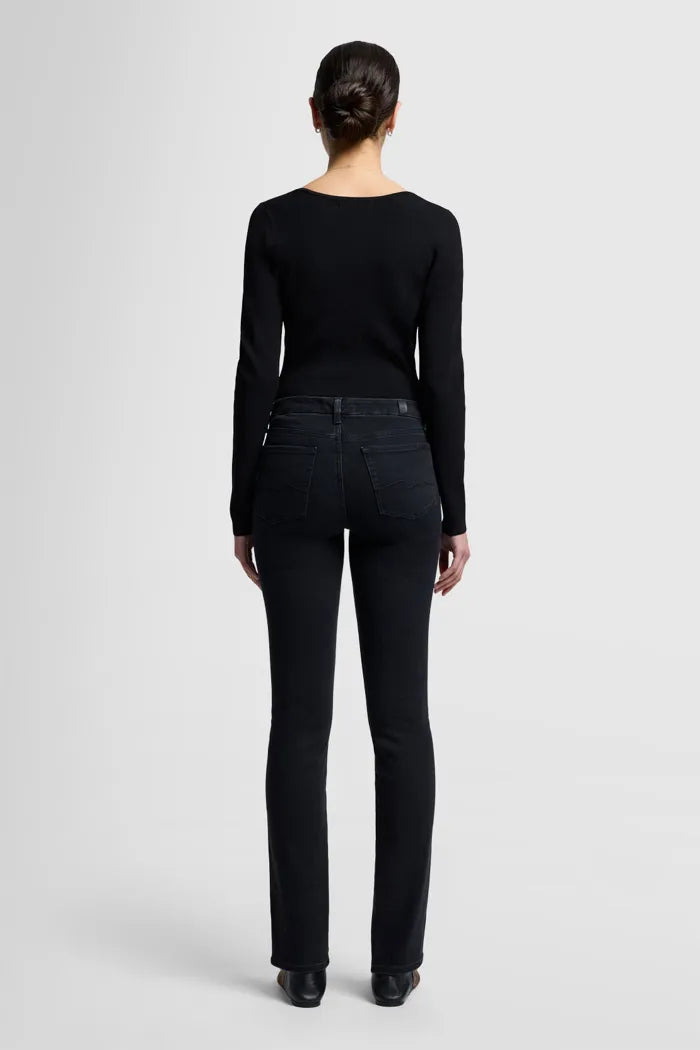 7 For All Mankind Kimmie Jeans Sort
