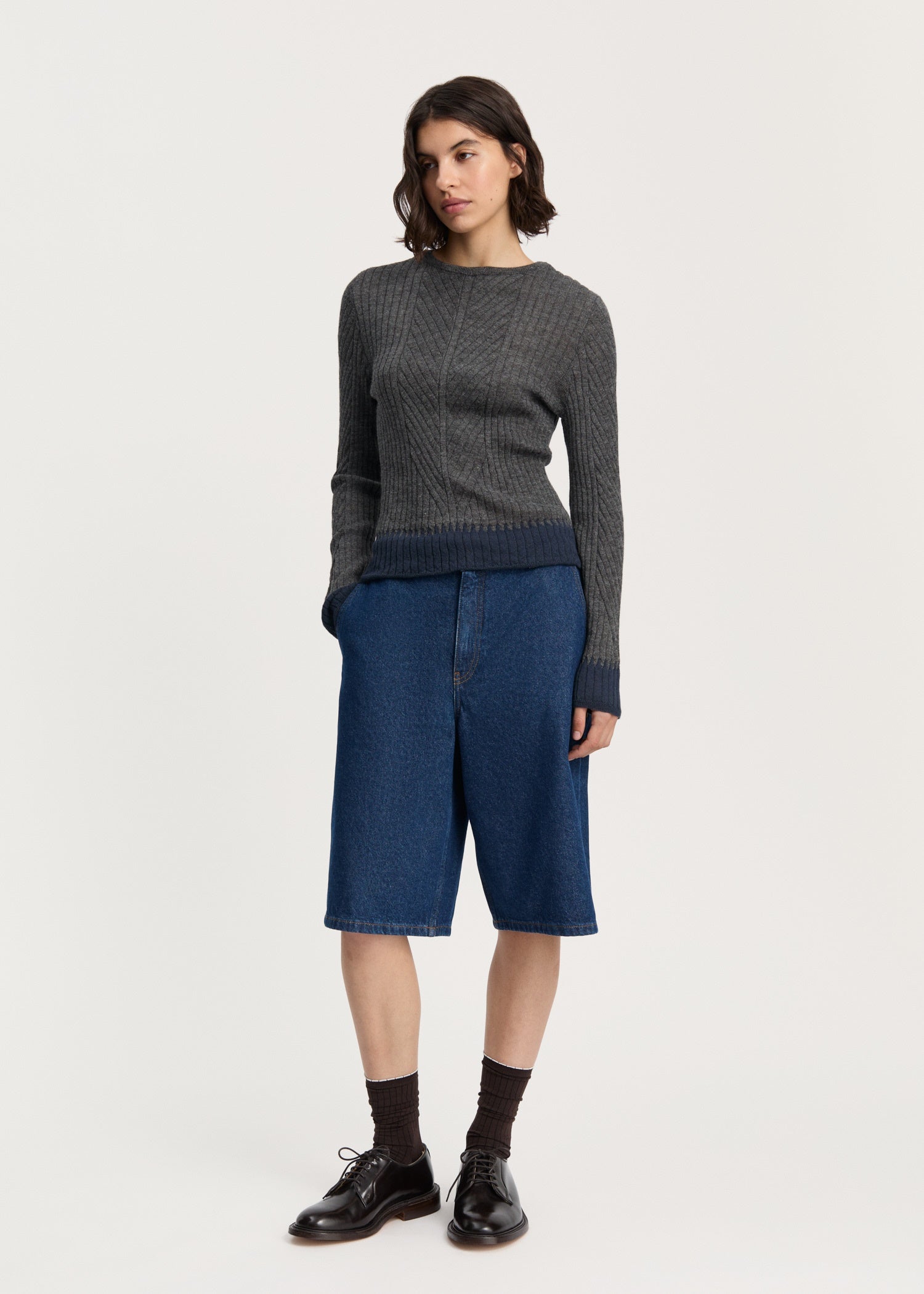 Aiayu Jaya Llama Blouse Mix Stormy