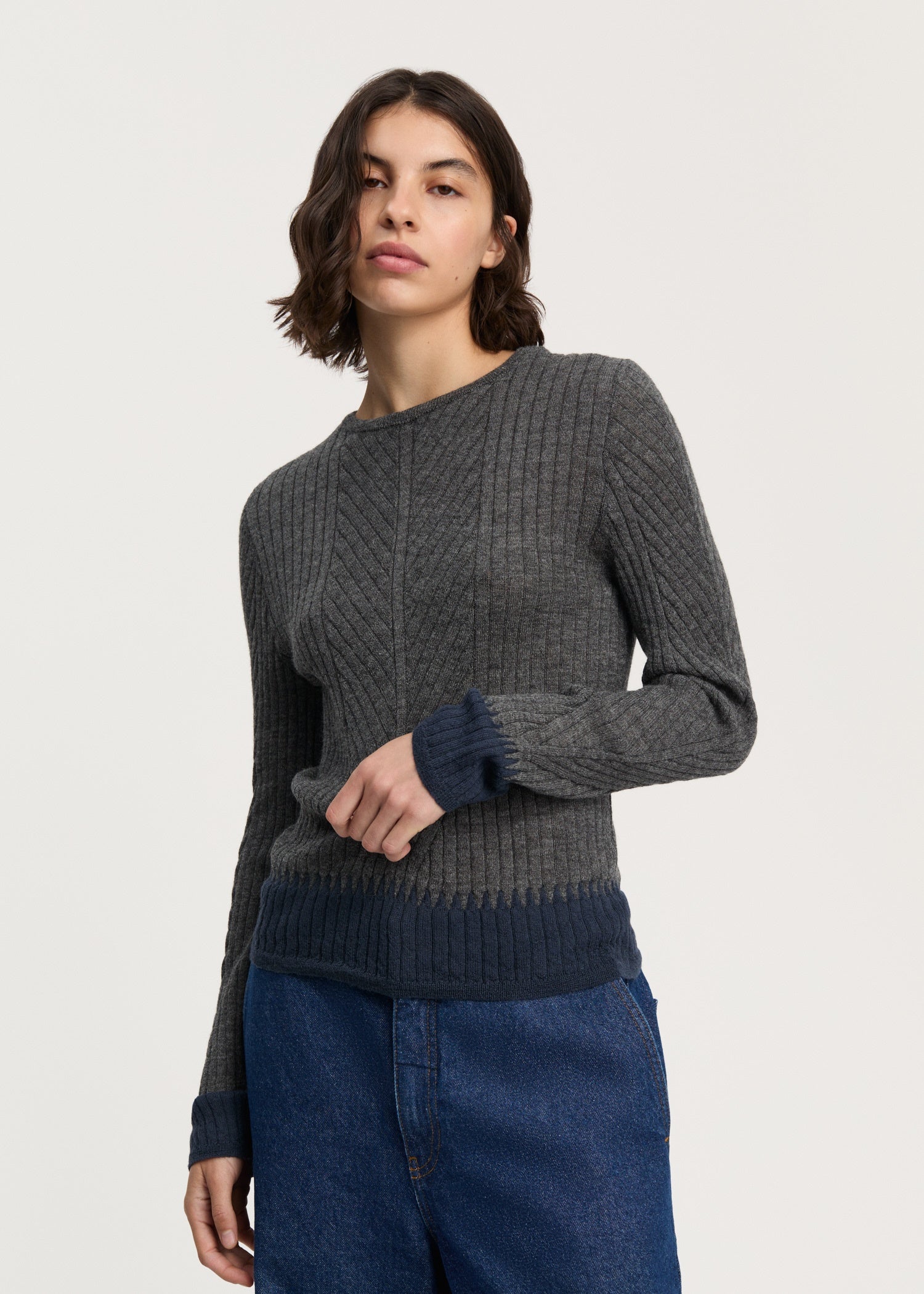 Aiayu Jaya Llama Blouse Mix Stormy