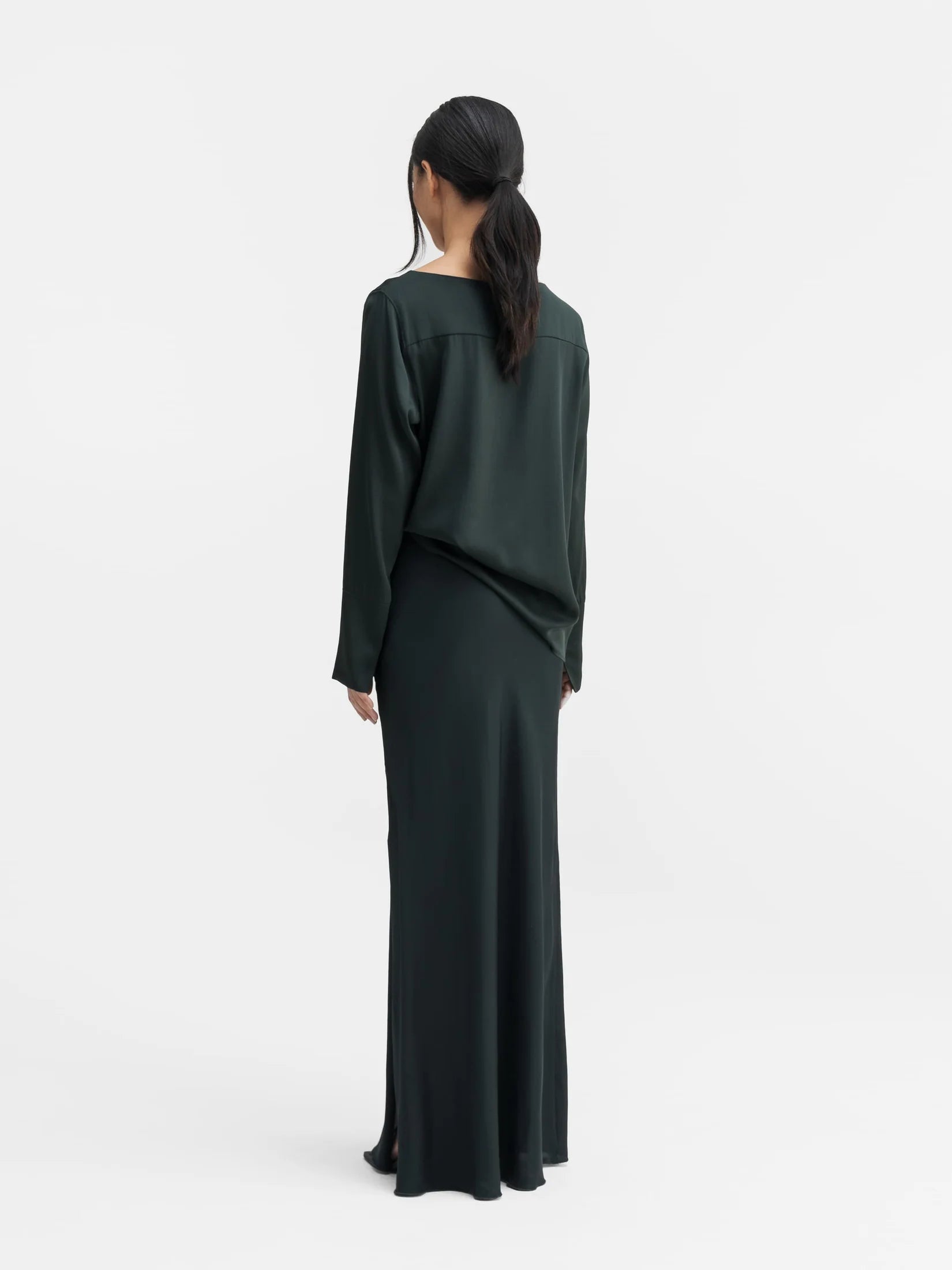 Ahlvar Gallery Kelly Blouse Deep Forest