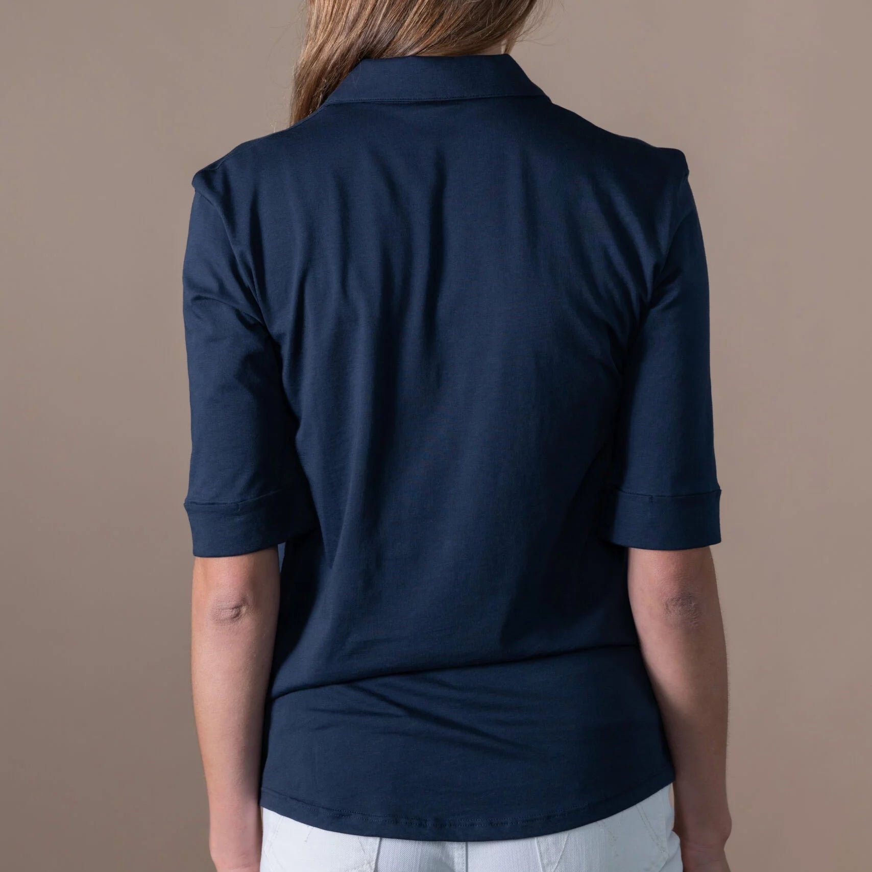 Alrø Lili Jersey Skjorte Marine