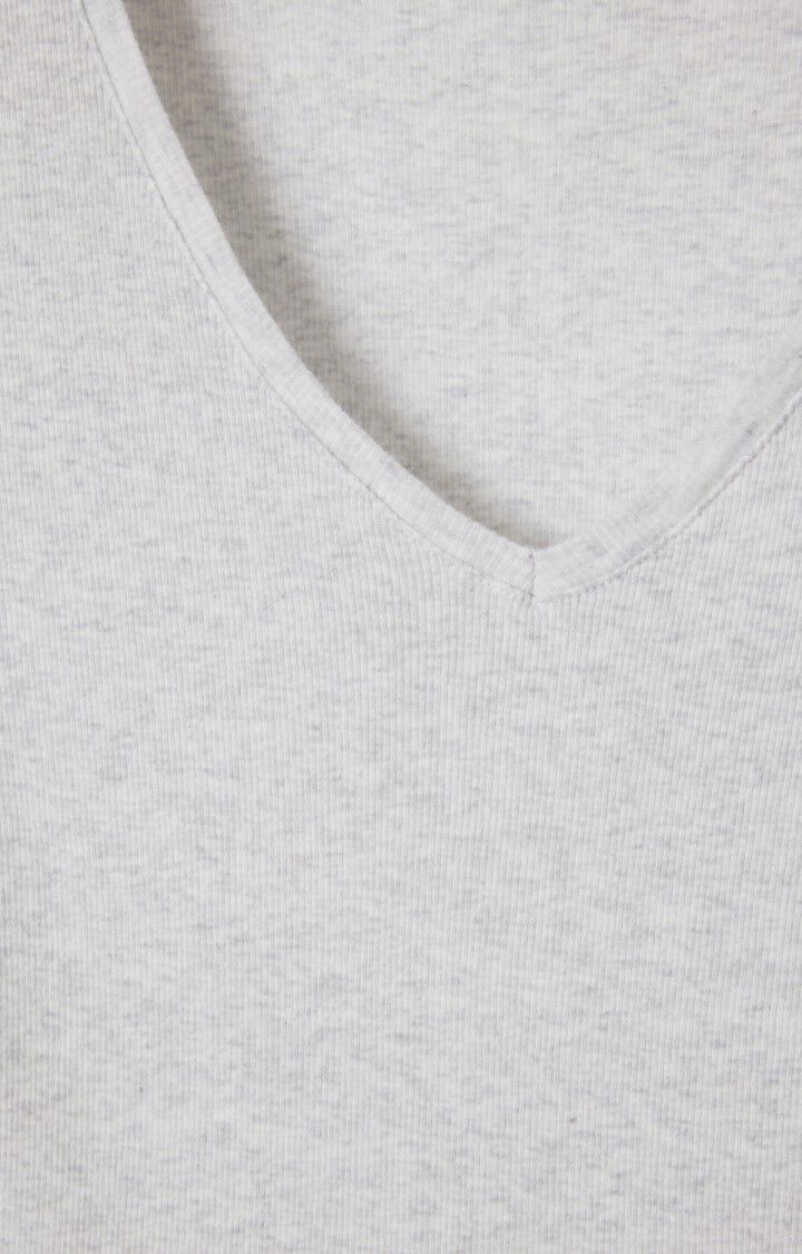 American Vintage Massachusetts Langærmet T-shirt Heather Grey