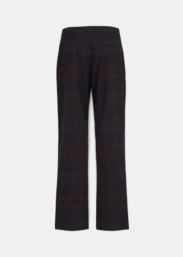 Aiayu Milo Pant Check Mix Navy