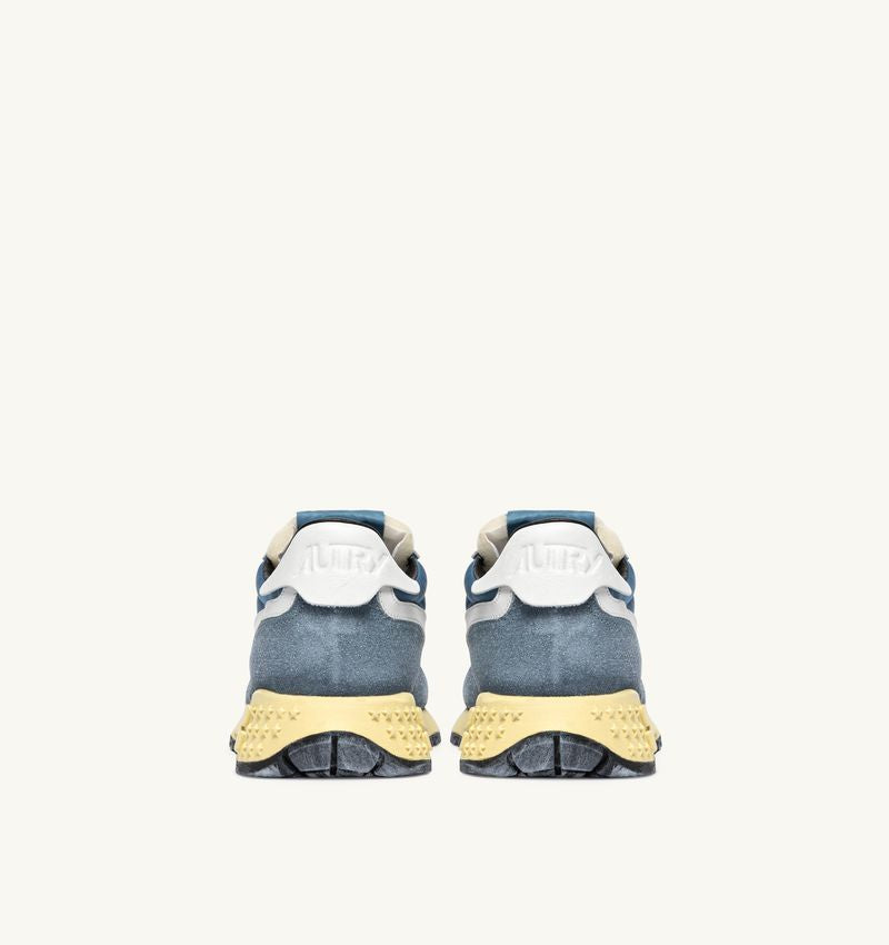 Autry Reelwind Ruskind Sneakers Suede/Nylon Sky/White.