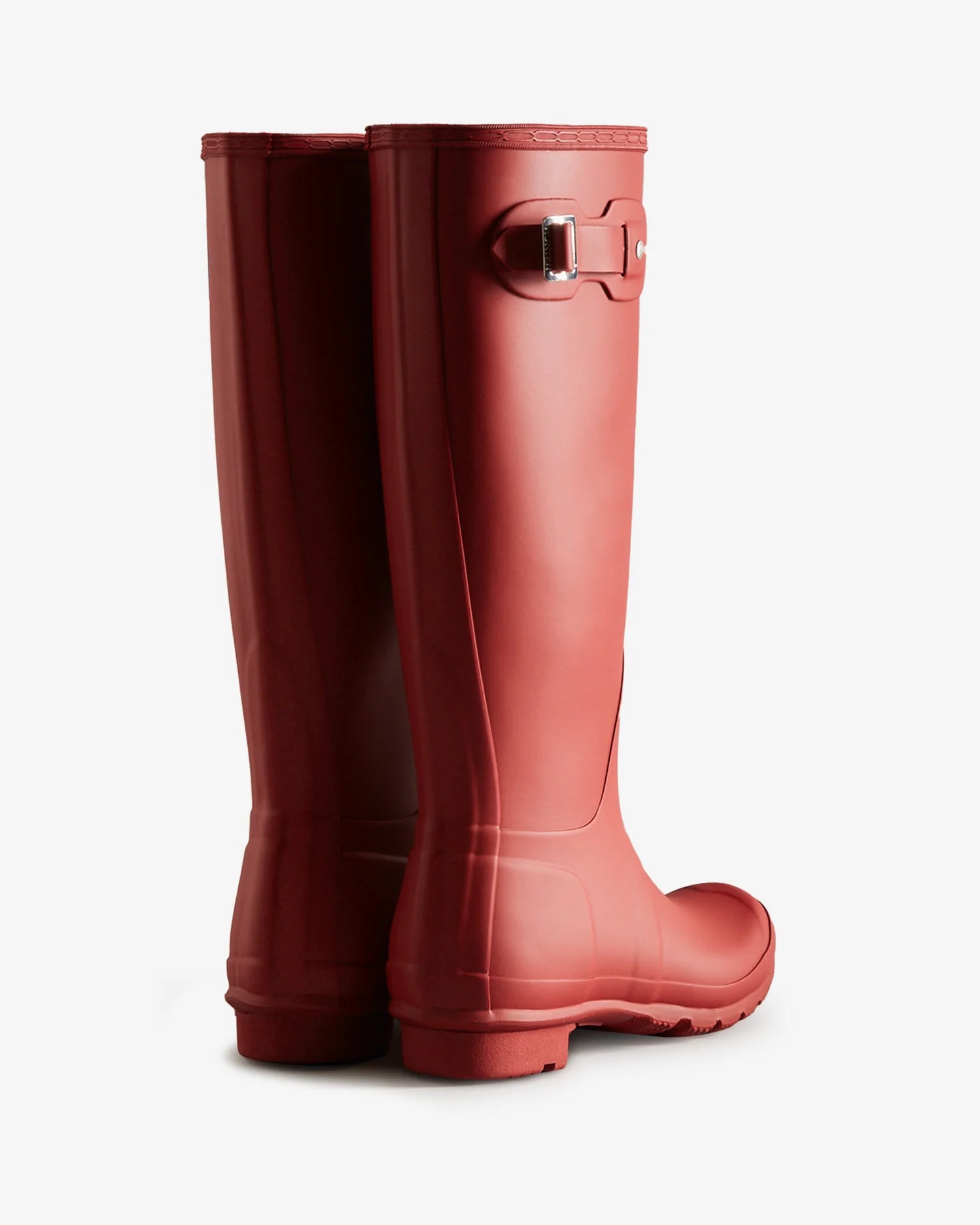 Hunter Tall Wellington Boots Red