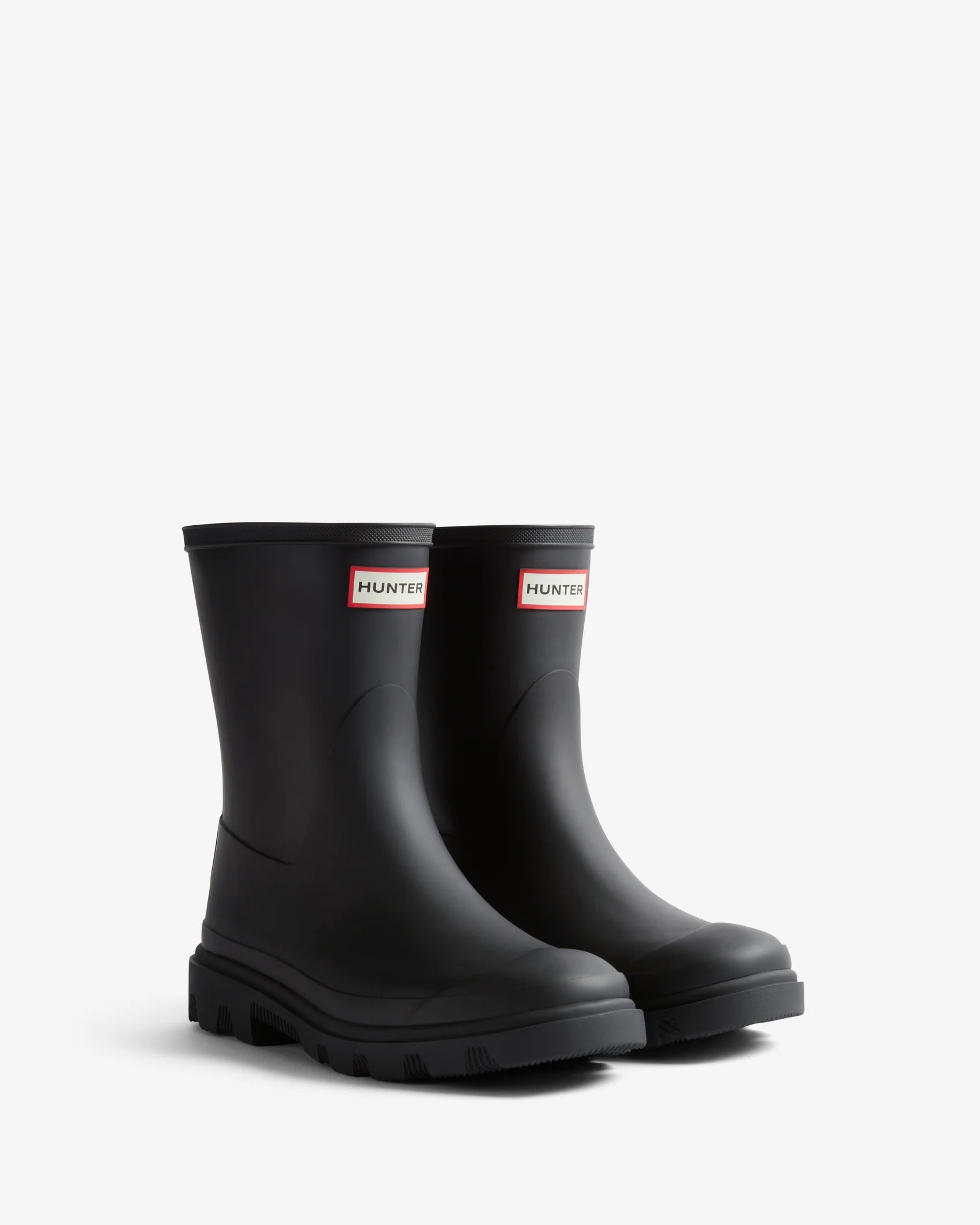 Hunter Unisex Downpour Short Boots Hunter Black