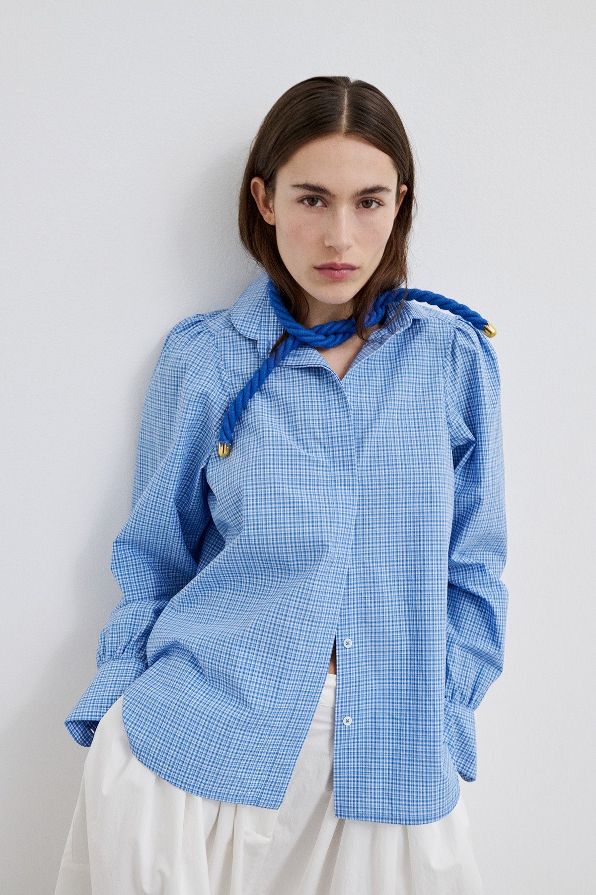 Britt Sisseck Patricia Skjorte Blue Print