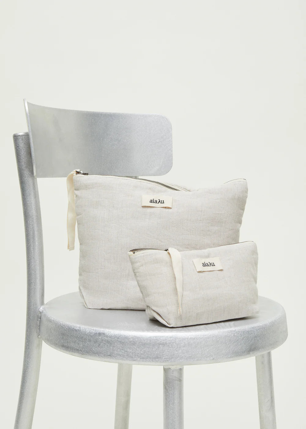 Aiayu Pouch Linen Pure Nature