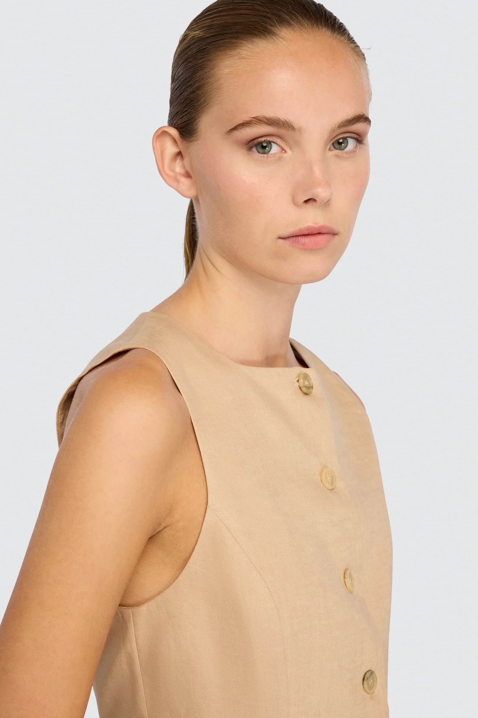 Semicouture Glenna Hør Vest