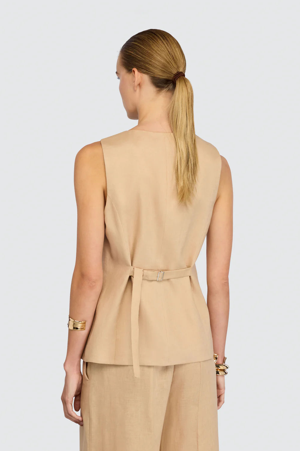 Semicouture Glenna Hør Vest