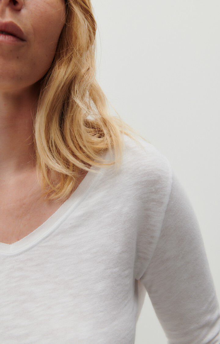 American Vintage Sonoma langærmet t-shirt med v-hals