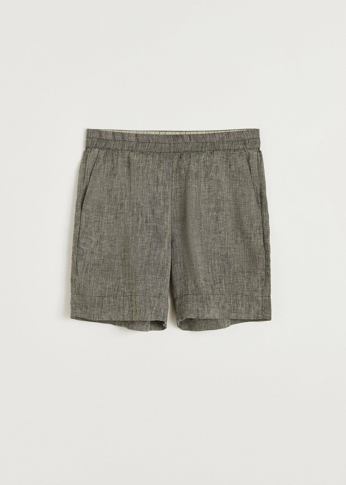 Aiayu Shorts Long Linen