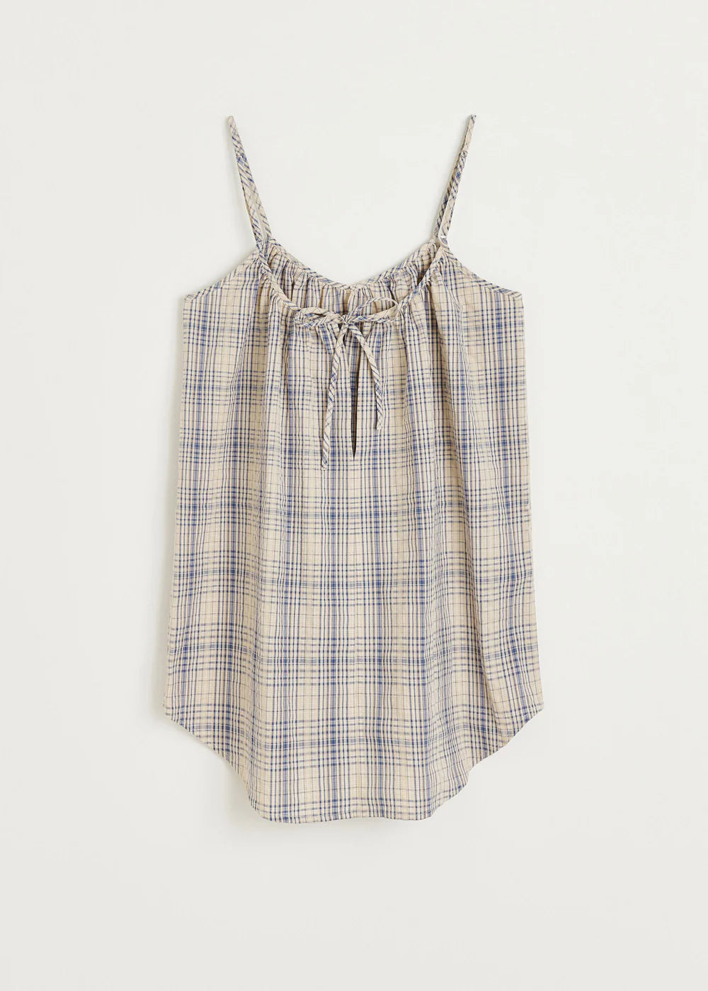 Aiayu Strap Top Seersucker