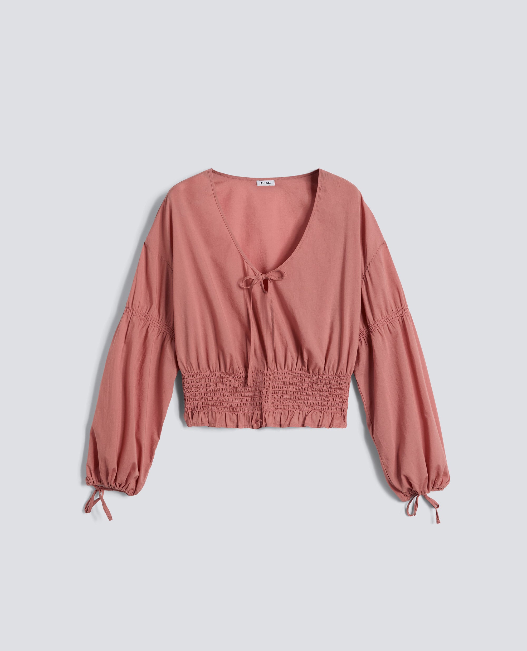 Aspesi Bomuldsmusselin Bluse Rosa