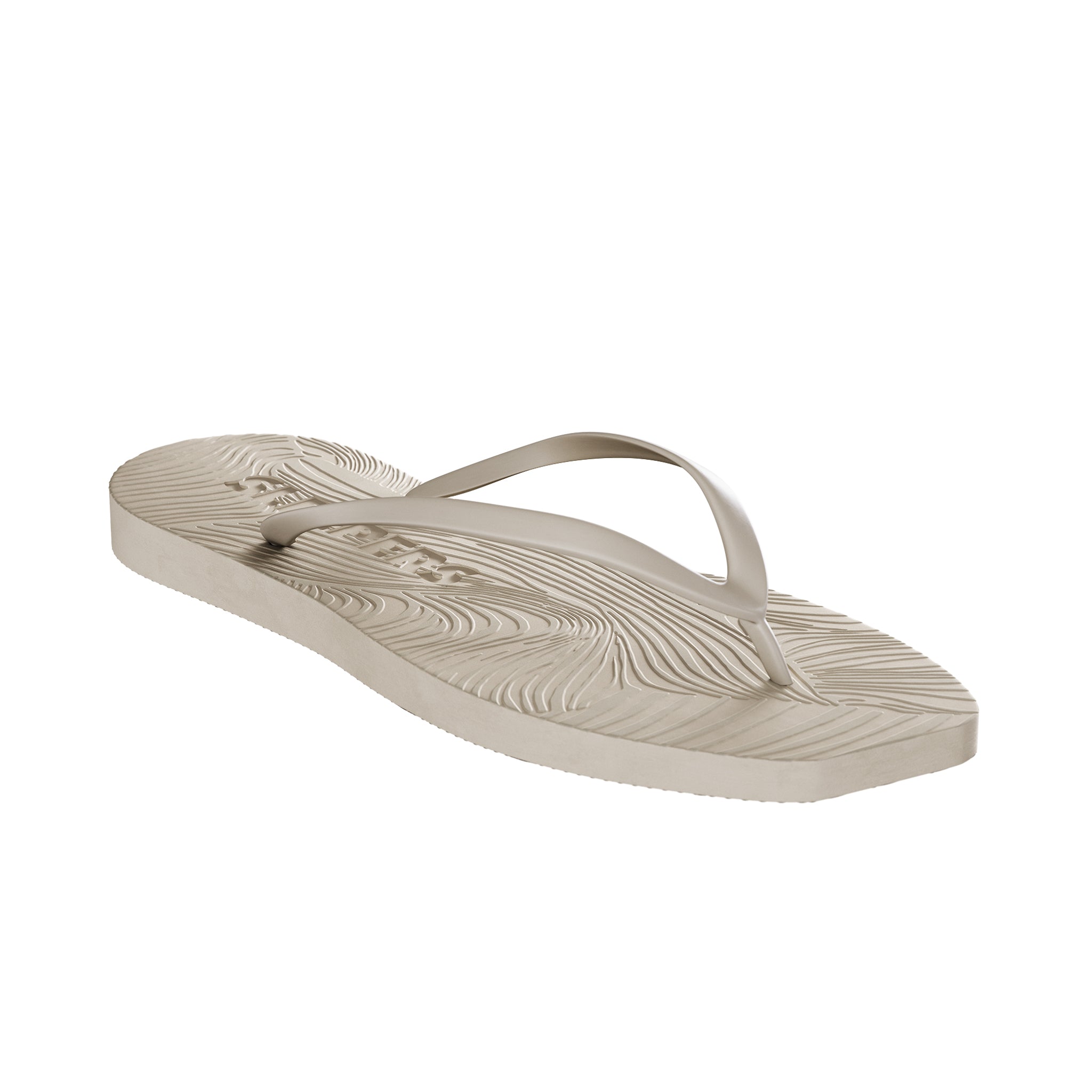 Sleepers Tapered Flip Flops Silver