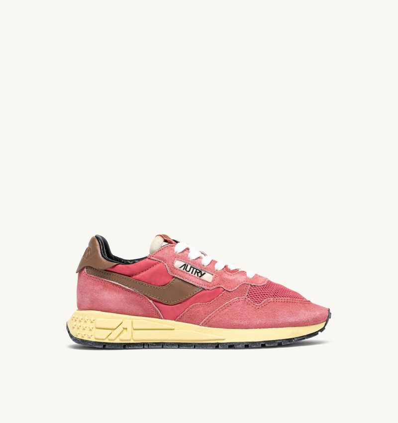 Autry Reelwind Ruskind Sneakers Strawberry Sugar/Coconut
