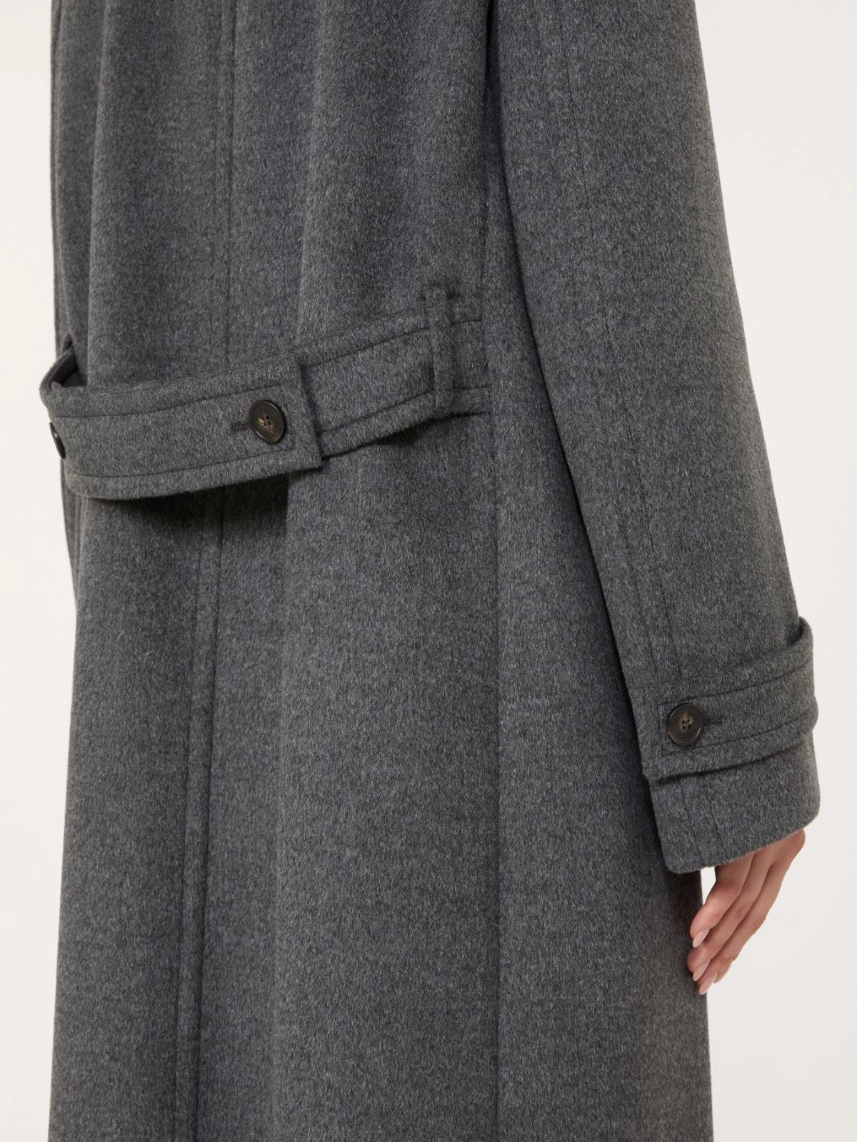 Weekend Max Mara Wkdepica Duffelcoat Grå
