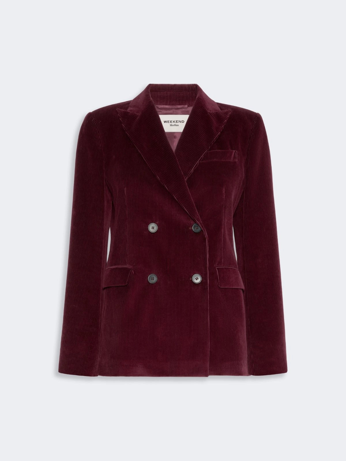 Max Mara Weekend Katanga blazer i bordeaux Corduroy
