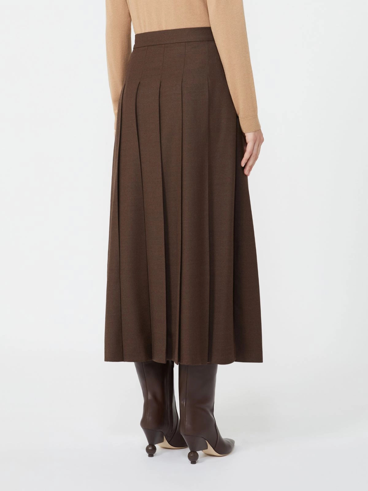 Max Mara Weekend Fastoso Uld Nederdel