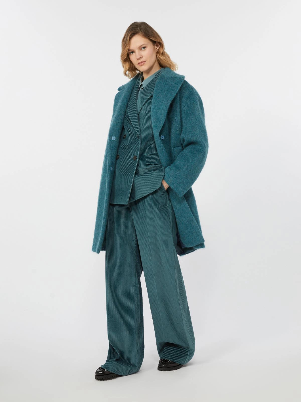 Max Mara Weekend Tania Corduroy Bukser Oil