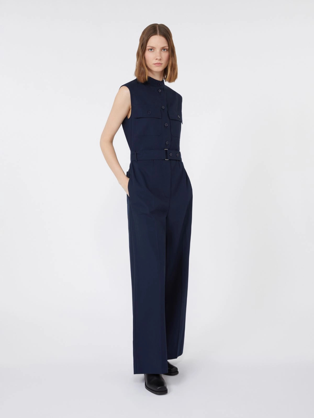 Max Mara Weekend Berta Jumpsuit Navy