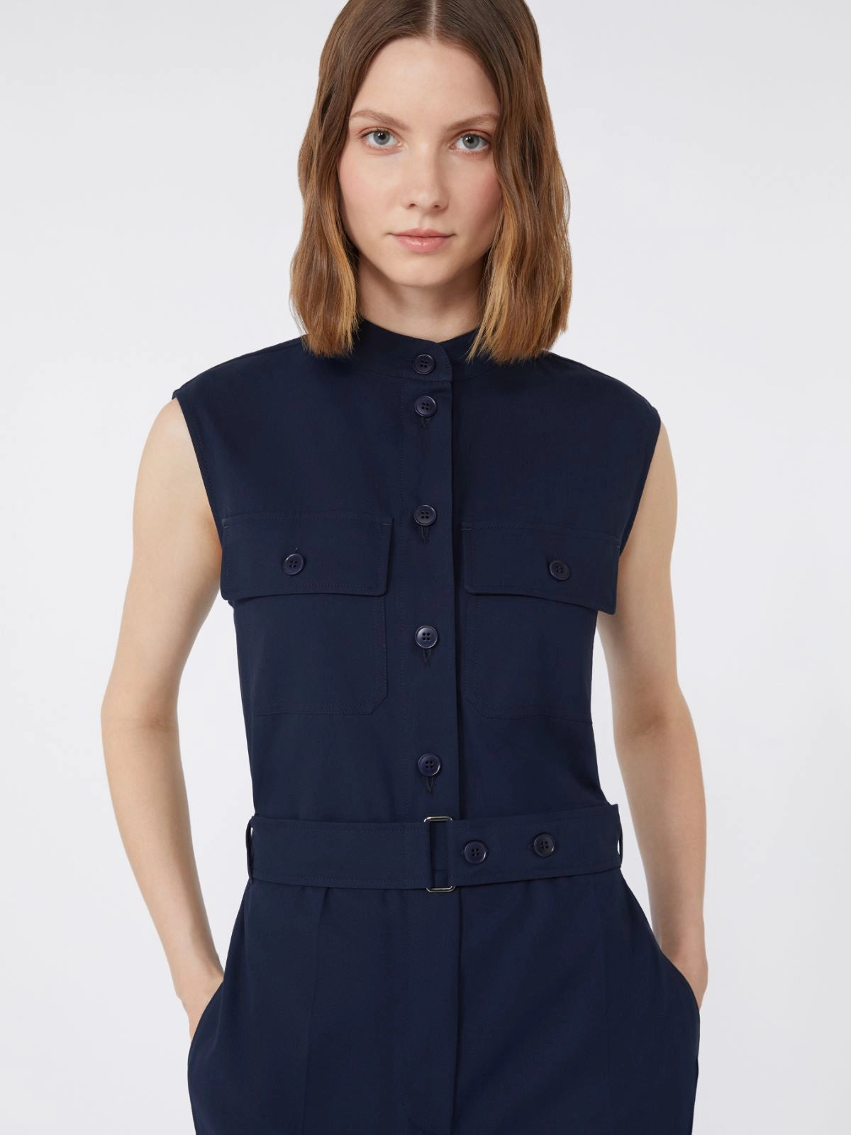 Max Mara Weekend Berta Jumpsuit Navy