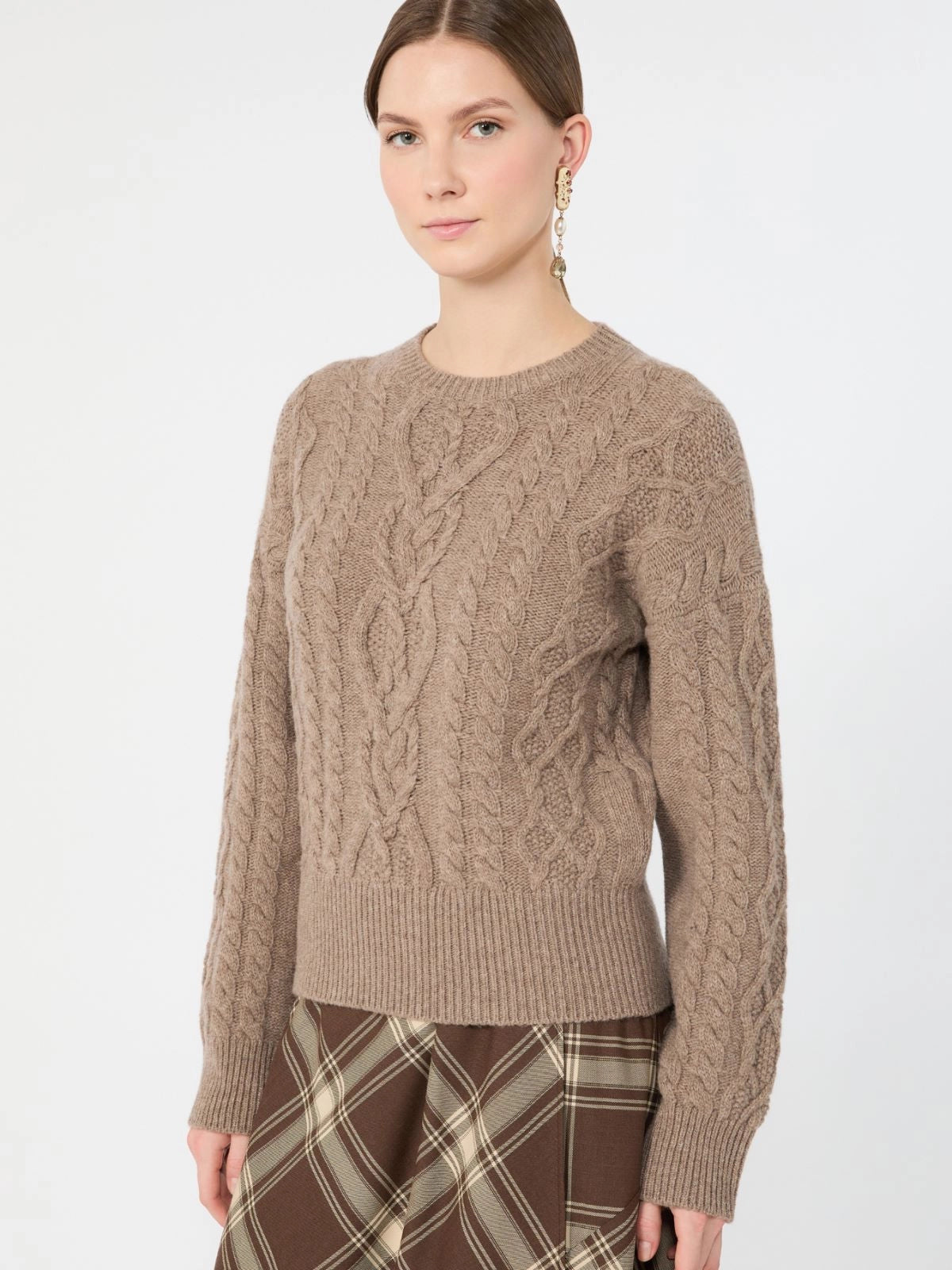 Weekend Max Mara wkdalben Strik brun