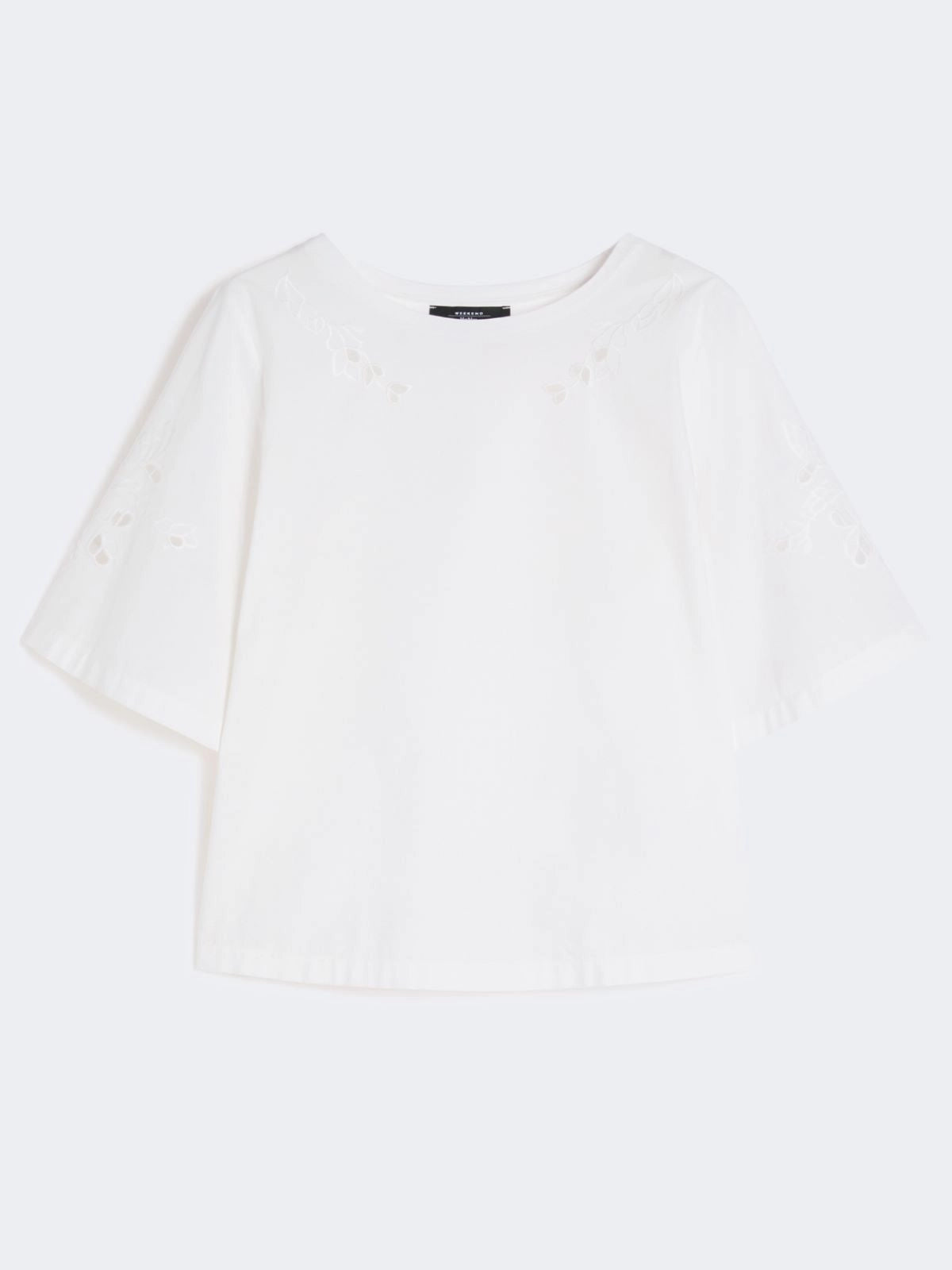 Max Mara Weekend Targa Bomuldspoplin Bluse