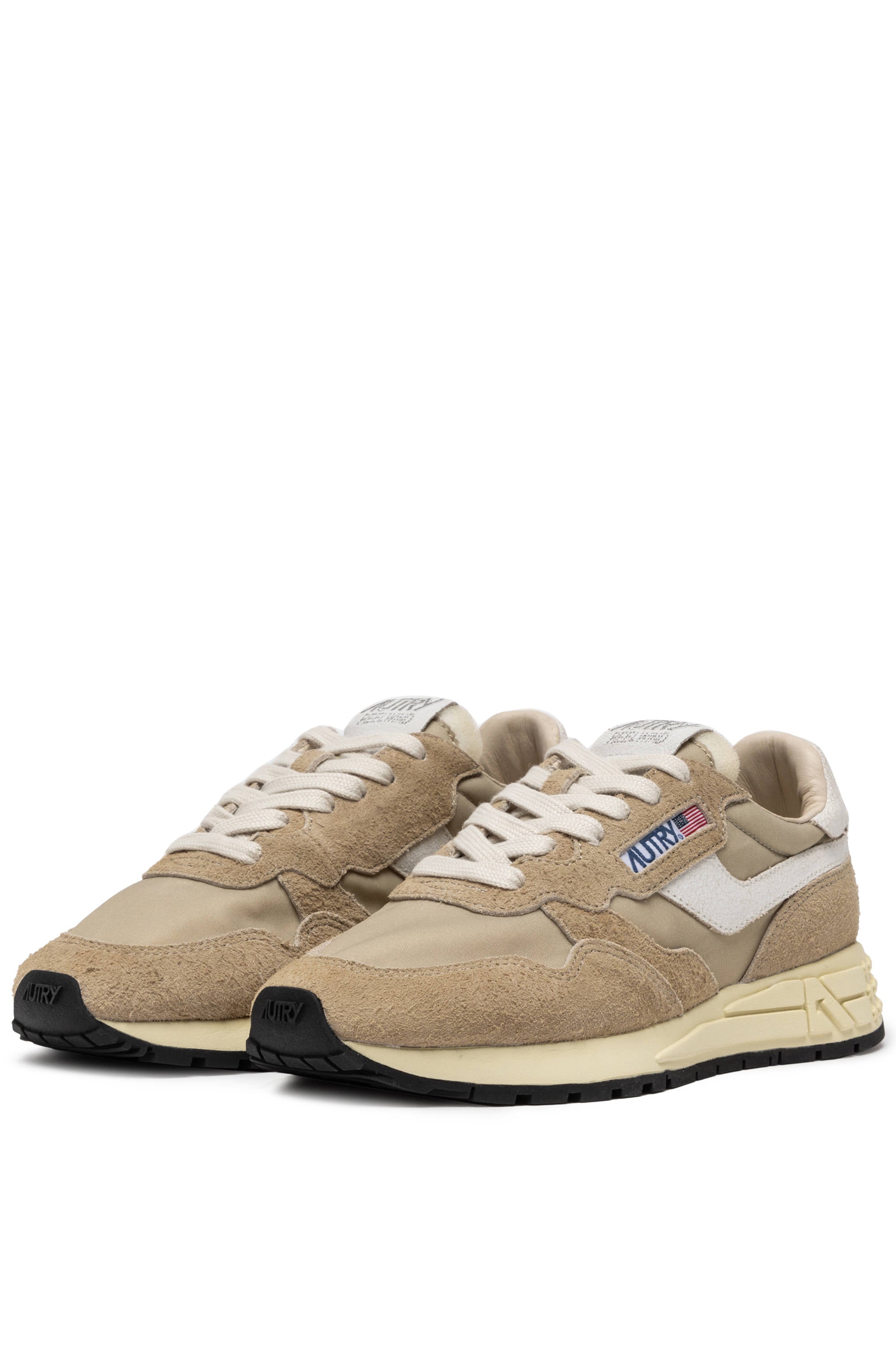 Autry Reelwind Ruskind Sneakers Beige