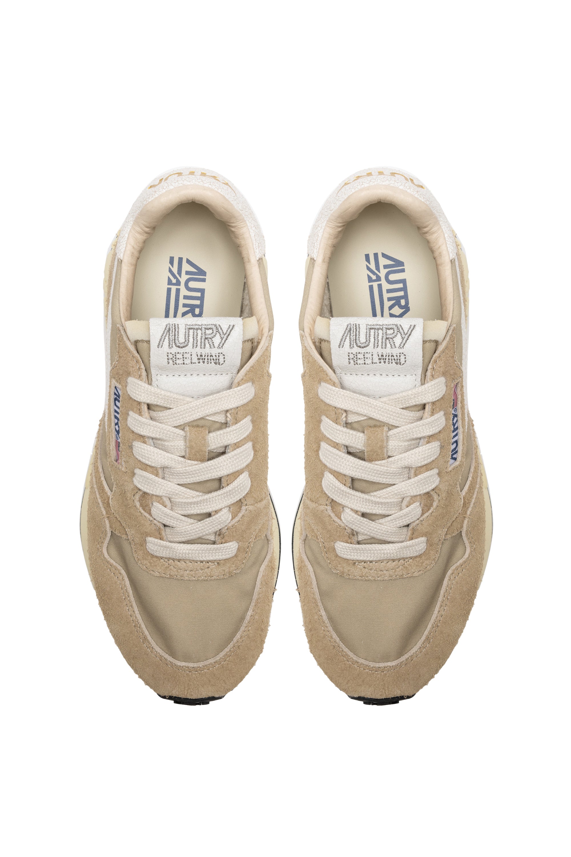 Autry Reelwind Ruskind Sneakers Beige