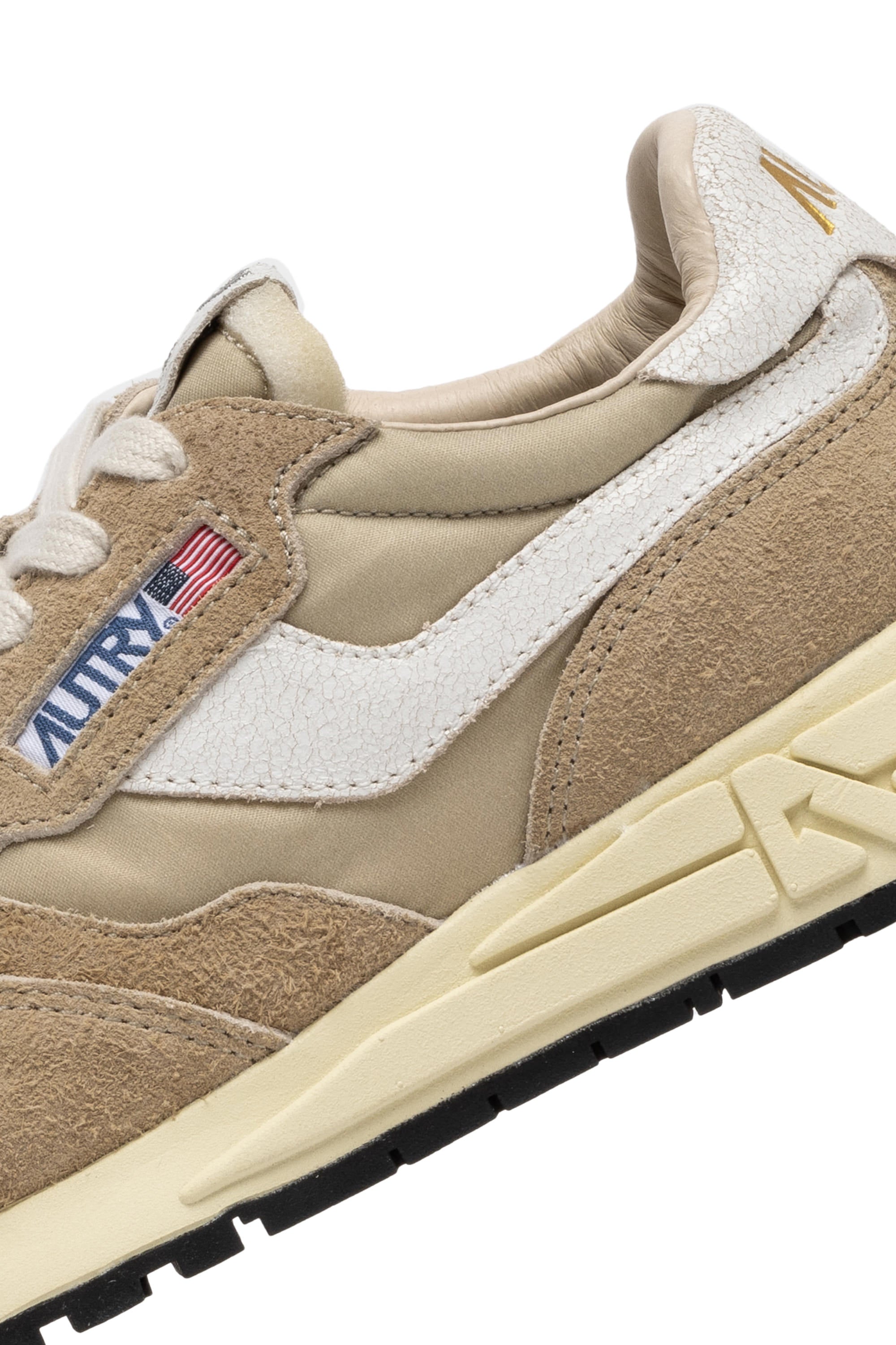 Autry Reelwind Ruskind Sneakers Beige