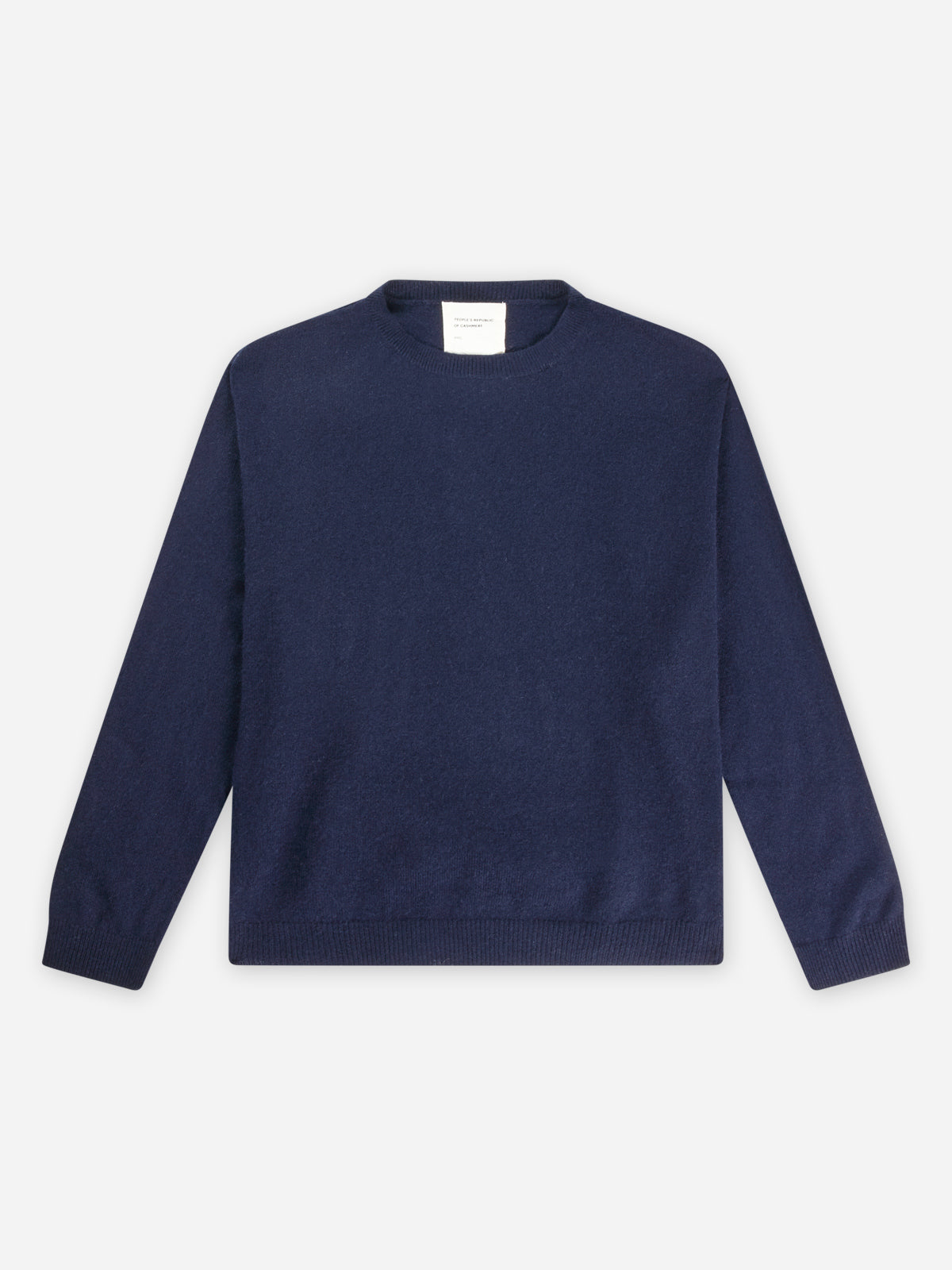 People's Republic of Cashmere Oversized Roundneck Navy Blue