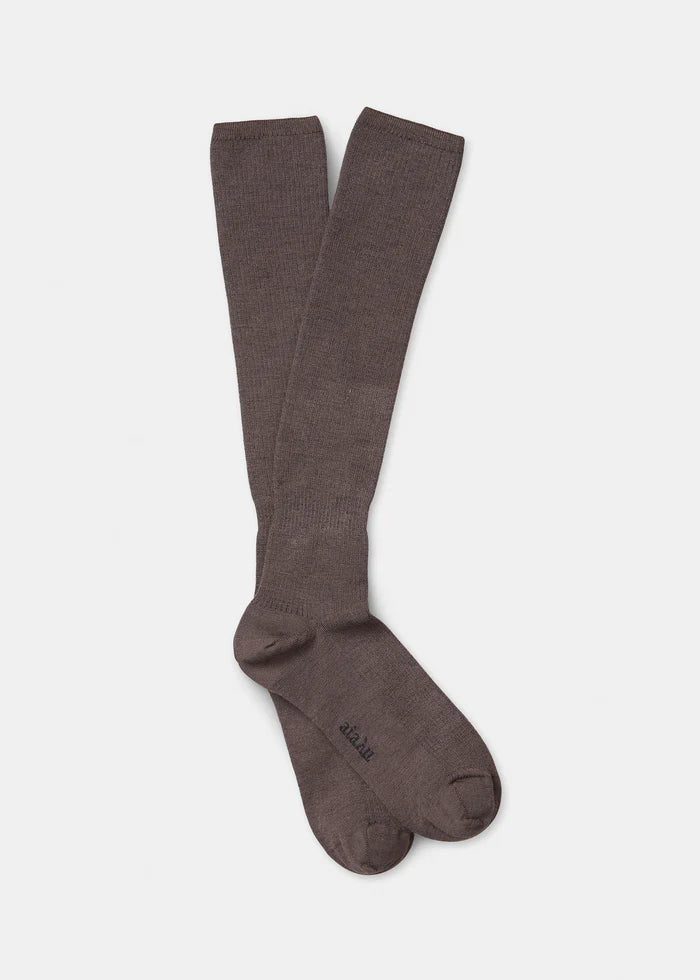 Aiayu Wool Knee Socks