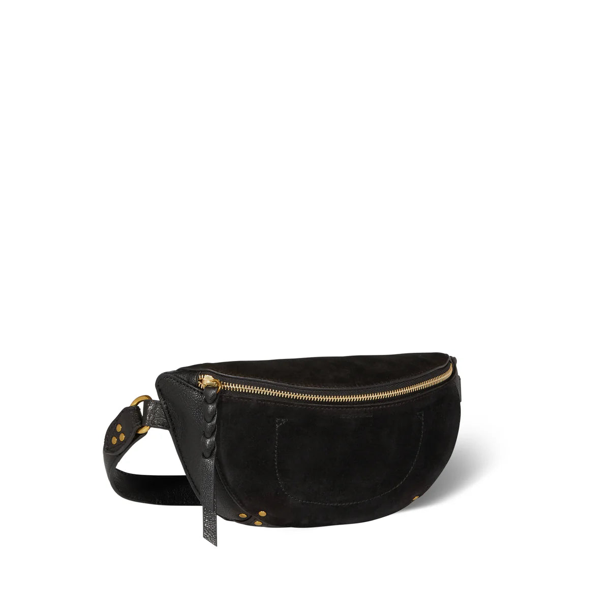 Jerome Dreyfuss Lino Banane Noir Split Suede