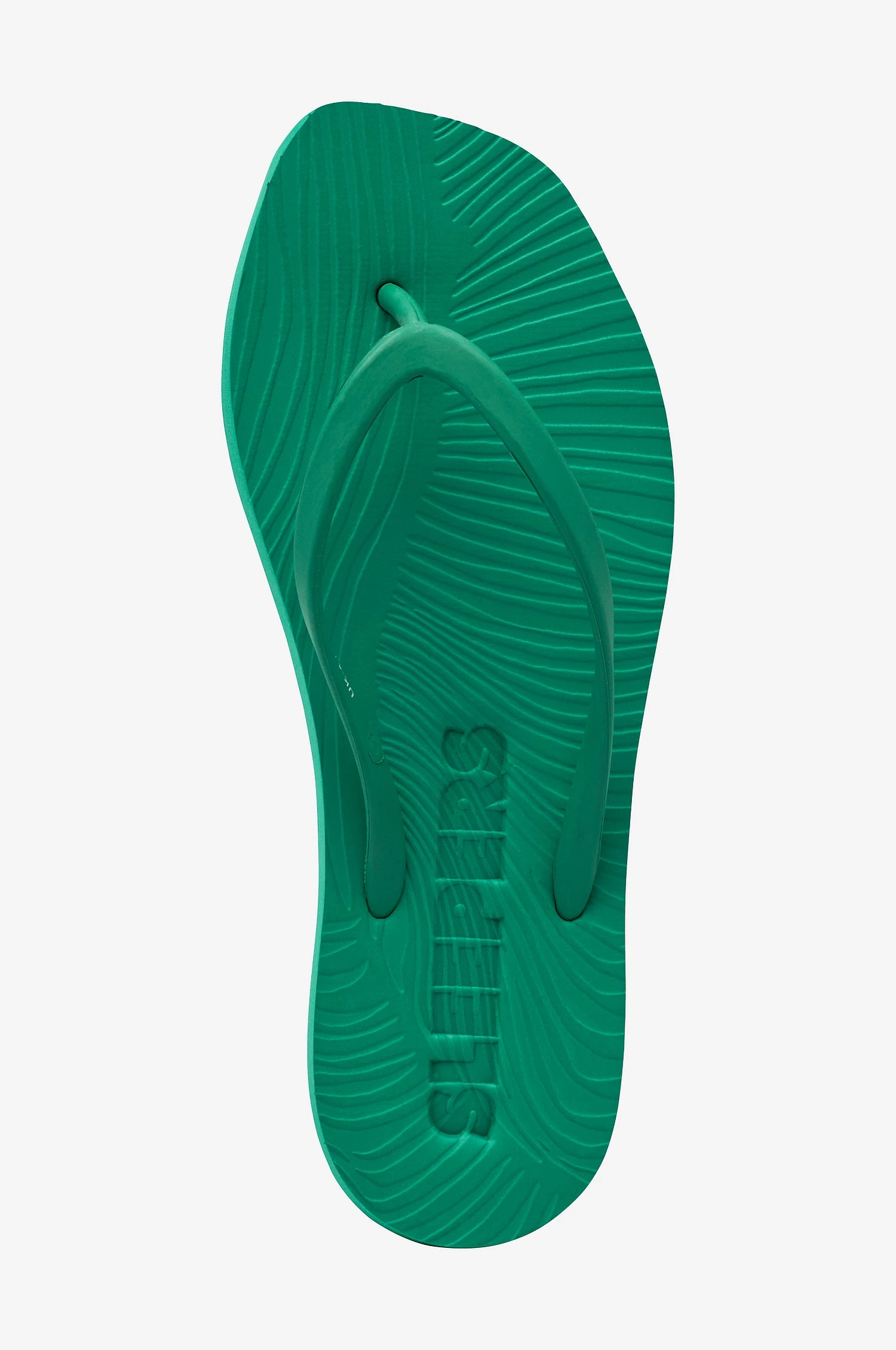 Sleepers Tapered Flip Flops Emerald Green
