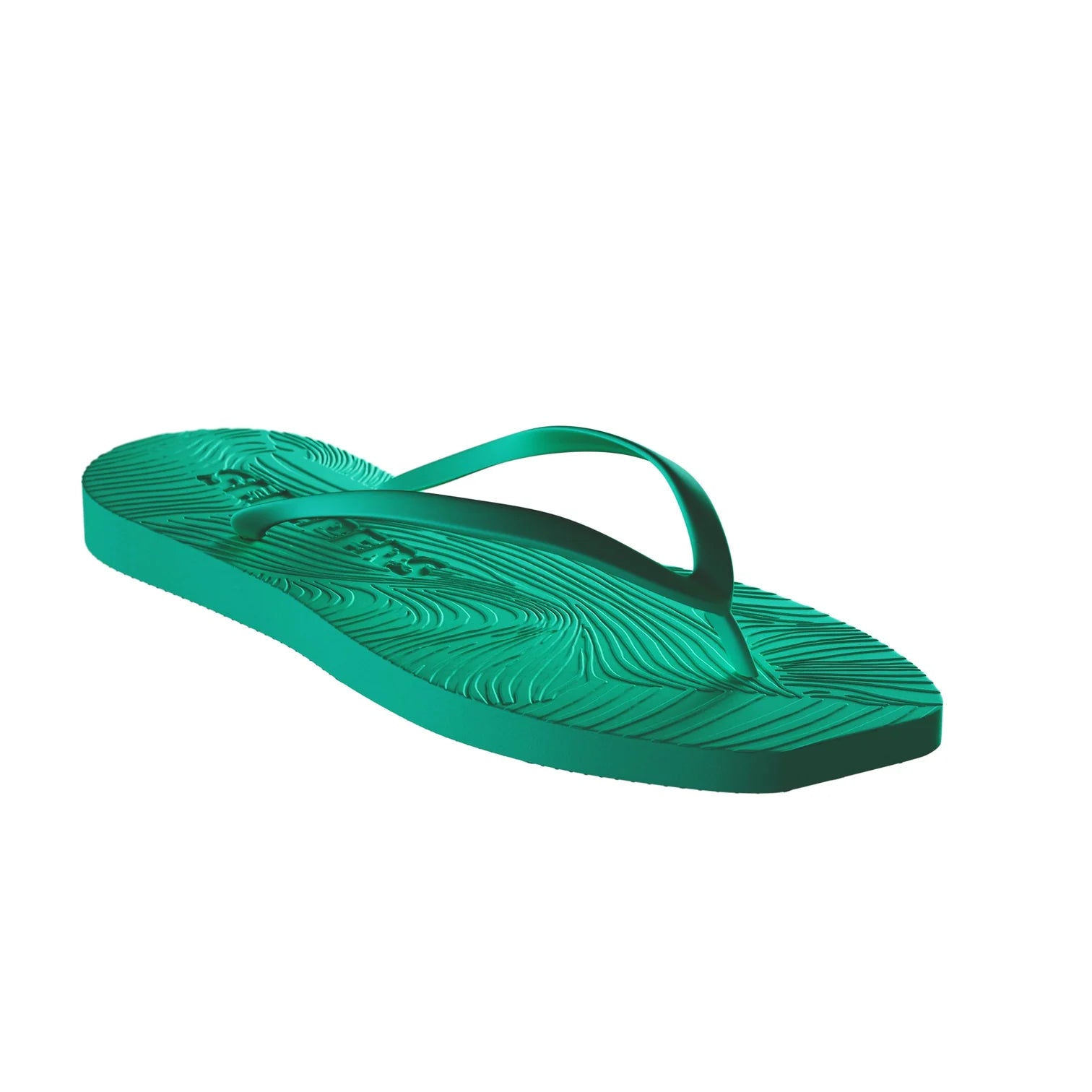 Sleepers Tapered Flip Flops Emerald Green