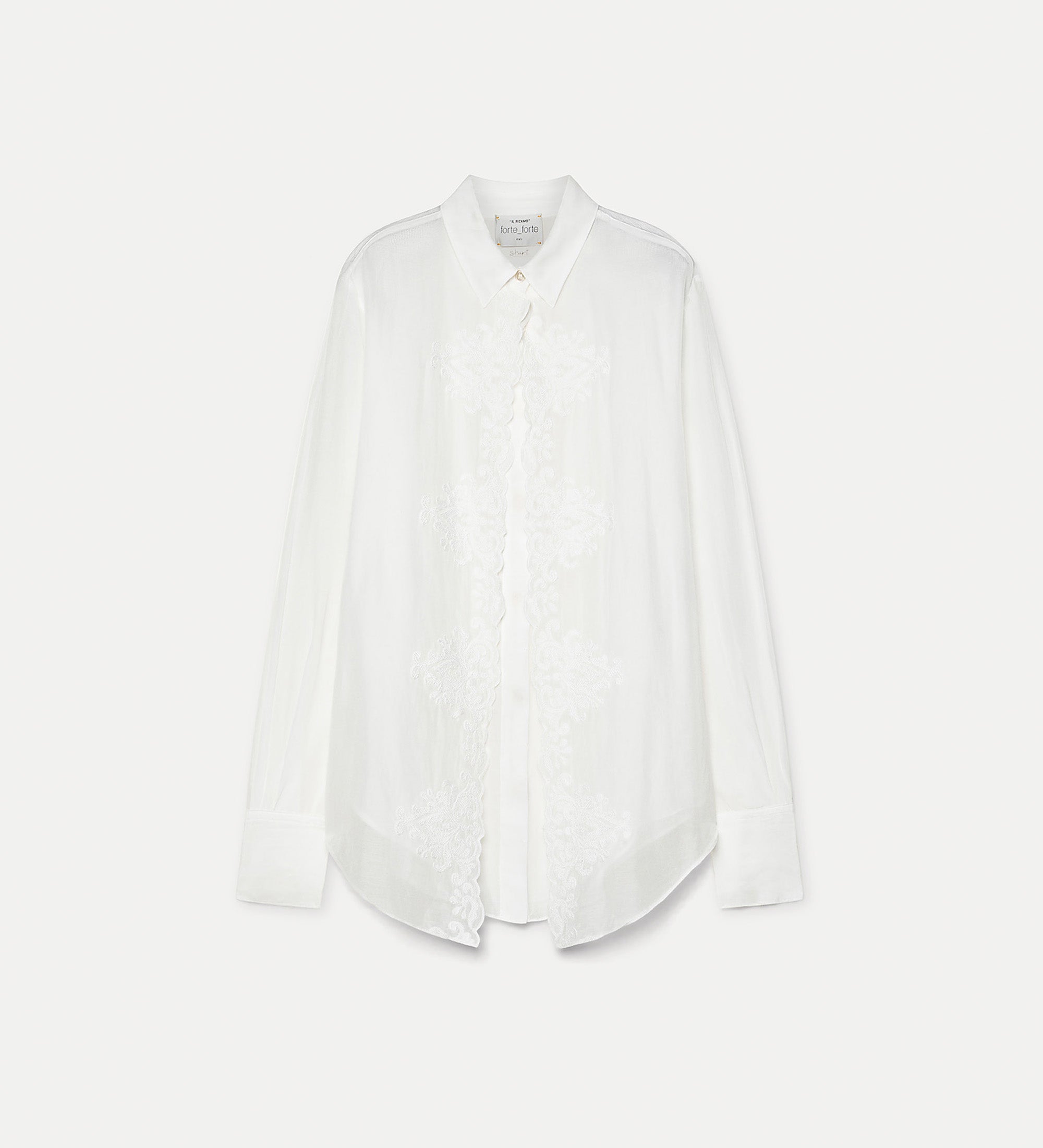 Forte Forte 14615 Embroidered Voile Shirt