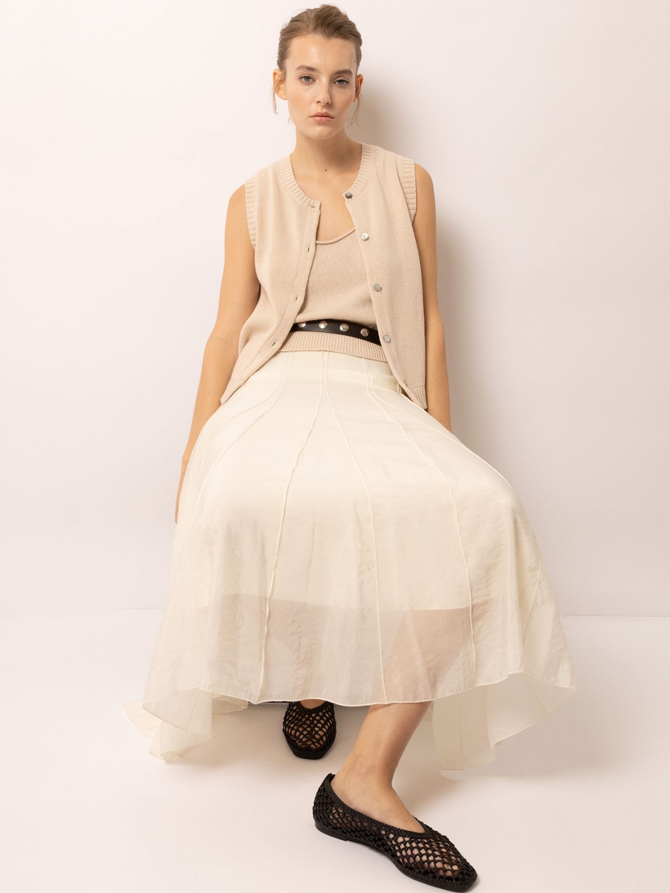 FTC Cashmere Vest Cardigan