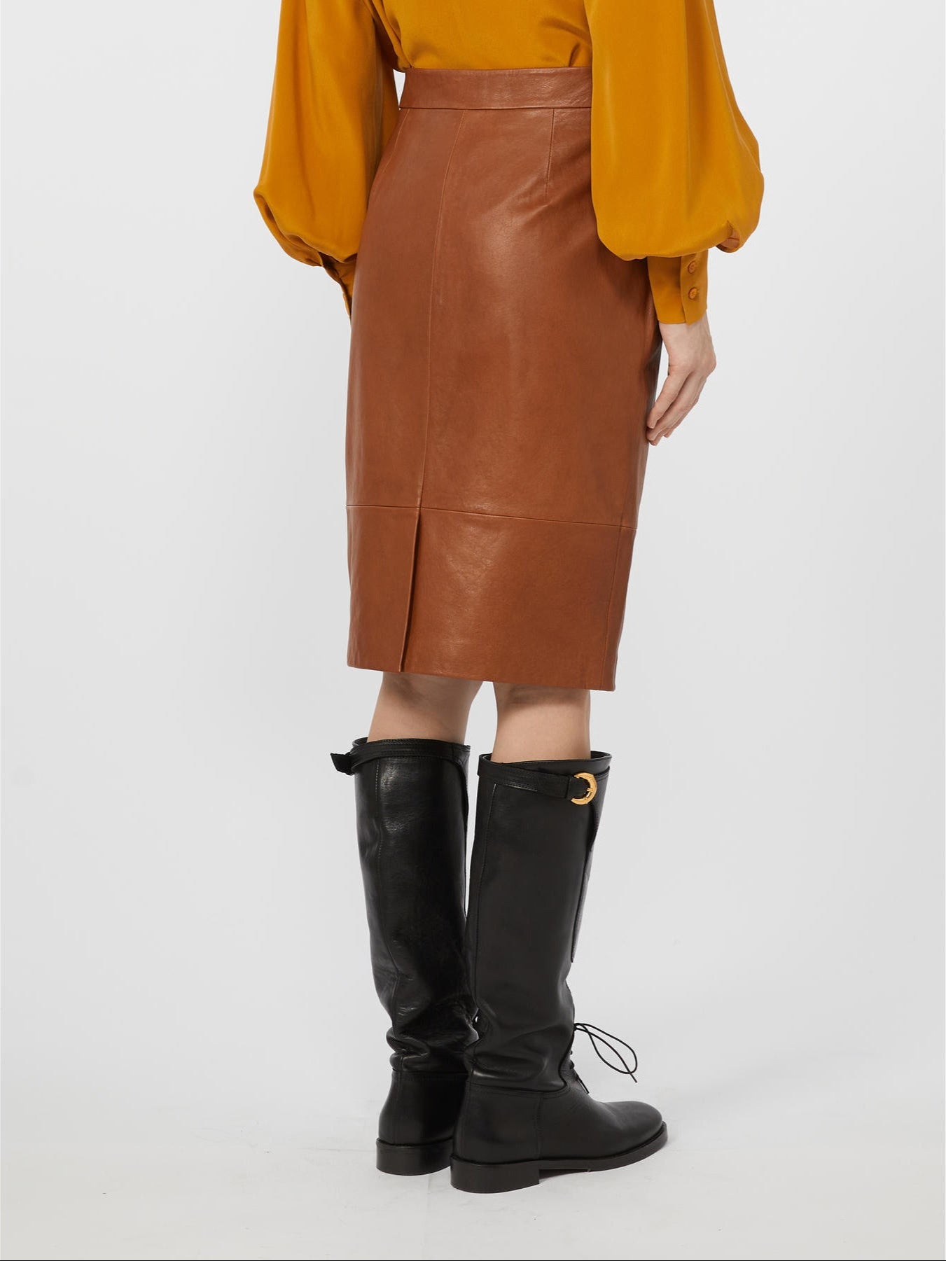 Max Mara Weekend Papaile Skind Nederdel