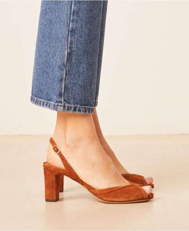 Rivecour 772 Ruskind Sandaler Cognac