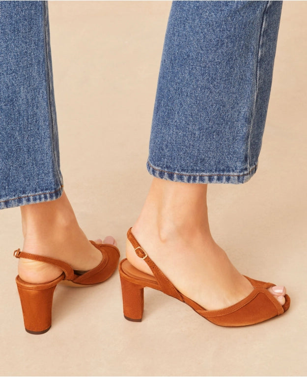 Rivecour 772 Ruskind Sandaler Cognac