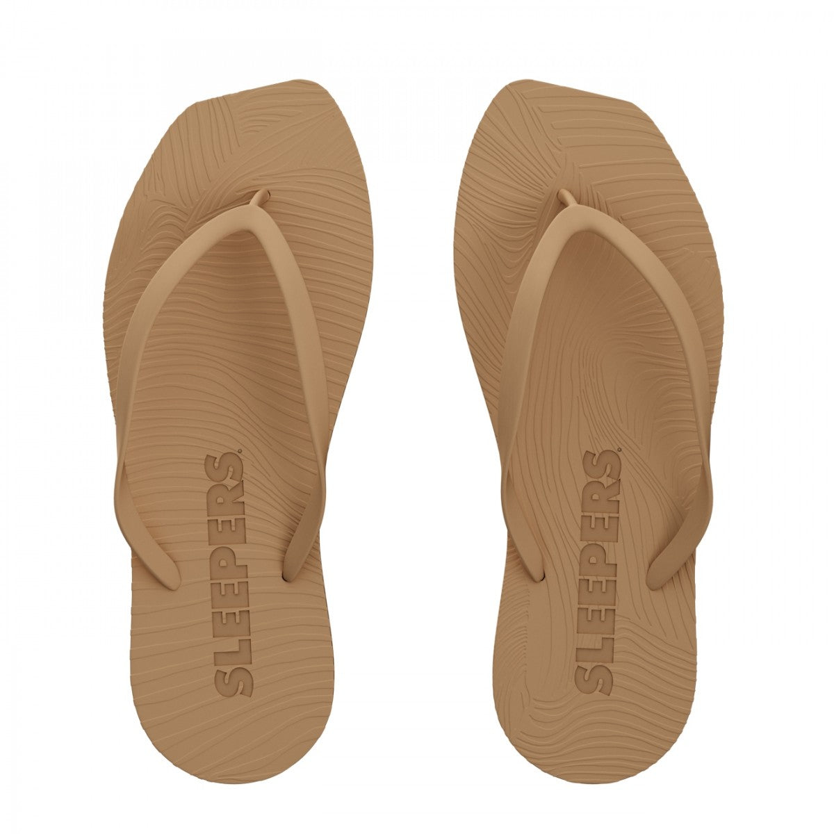 Sleepers Tapered Flip Flops sand