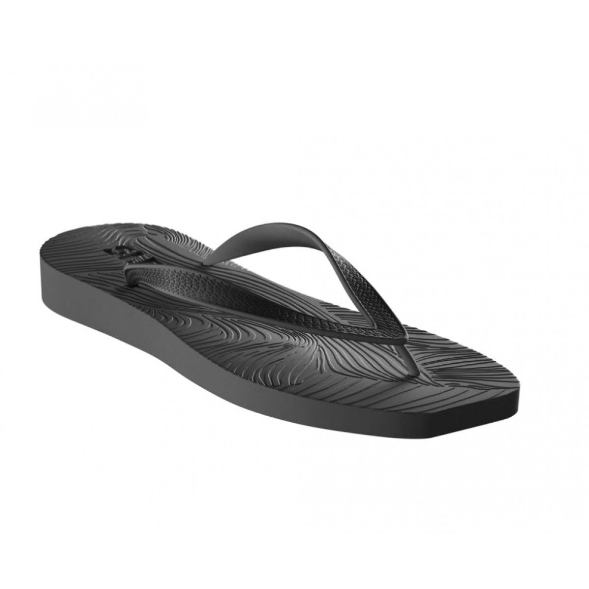 Sleepers Tapered Platform Flip Flops Black