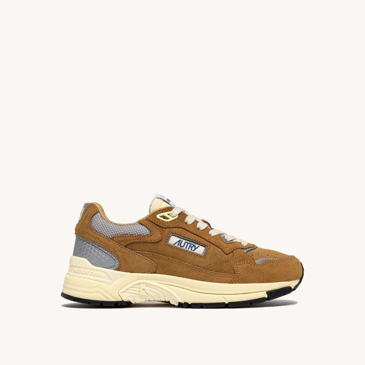 Autry Hyperway Ruskind Sneakers Kobber/Sølv